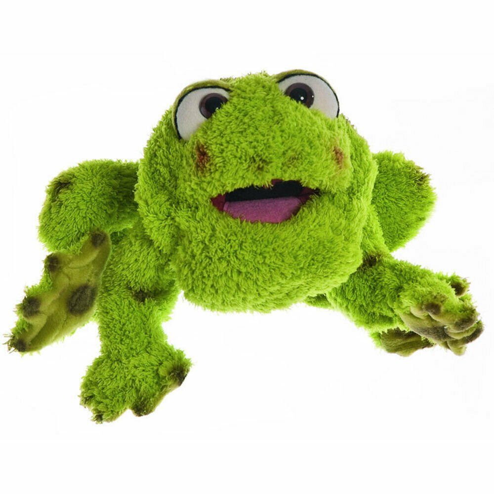 Living Puppets Handpuppe Handpuppe Rolf der Frosch W207 Living Puppets (Packung), Sehr gut geeignet um Geschichten zu erzählen
