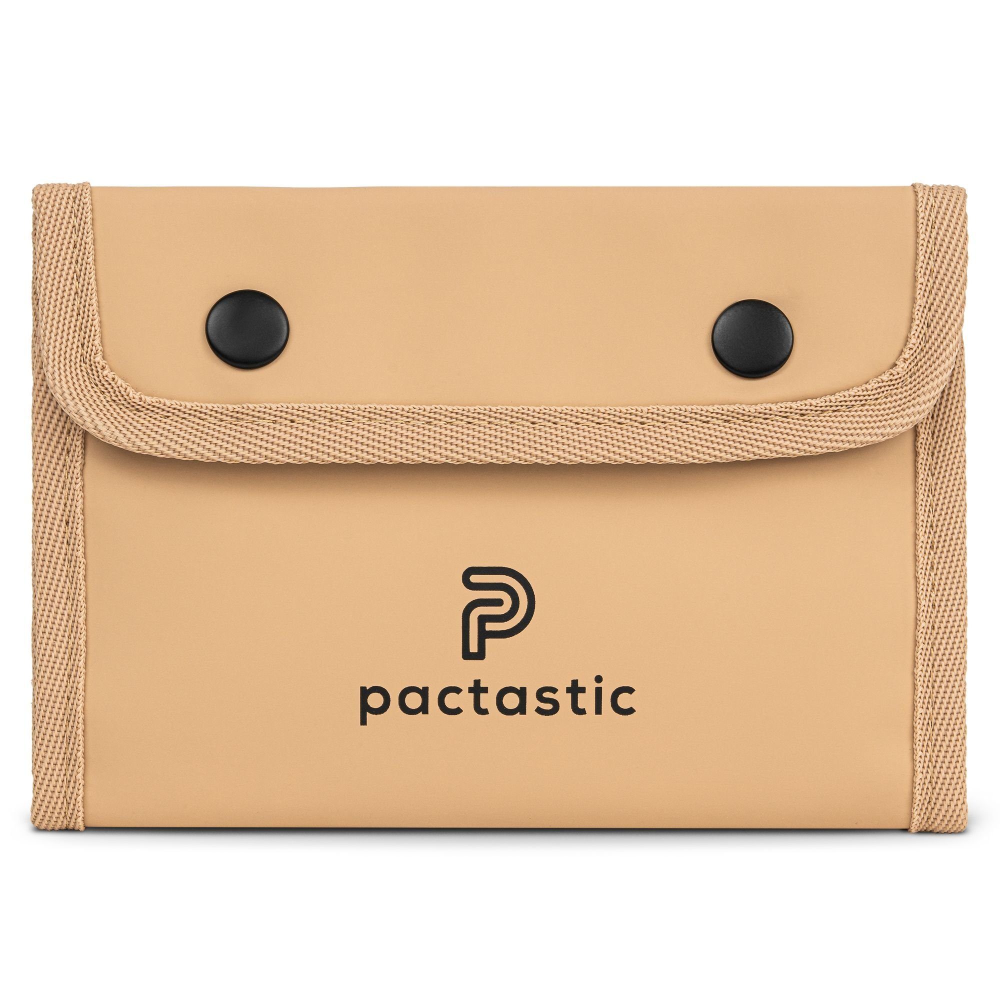 Pactastic Geldbörse Urban Collection, Veganes Tech-Material beige