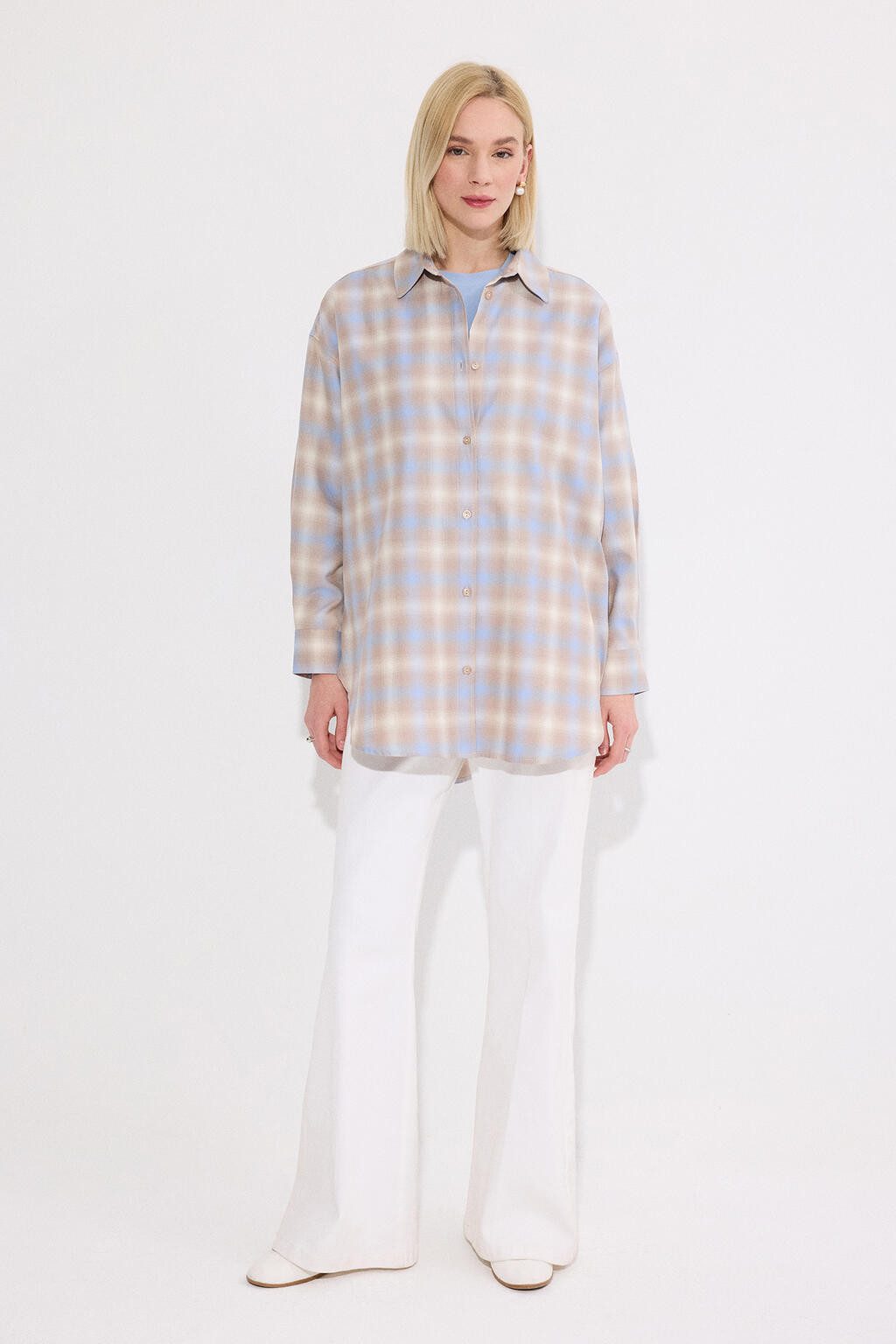 touche prive Rugbyshirt GINGHAM-BAUMWOLLHEMD