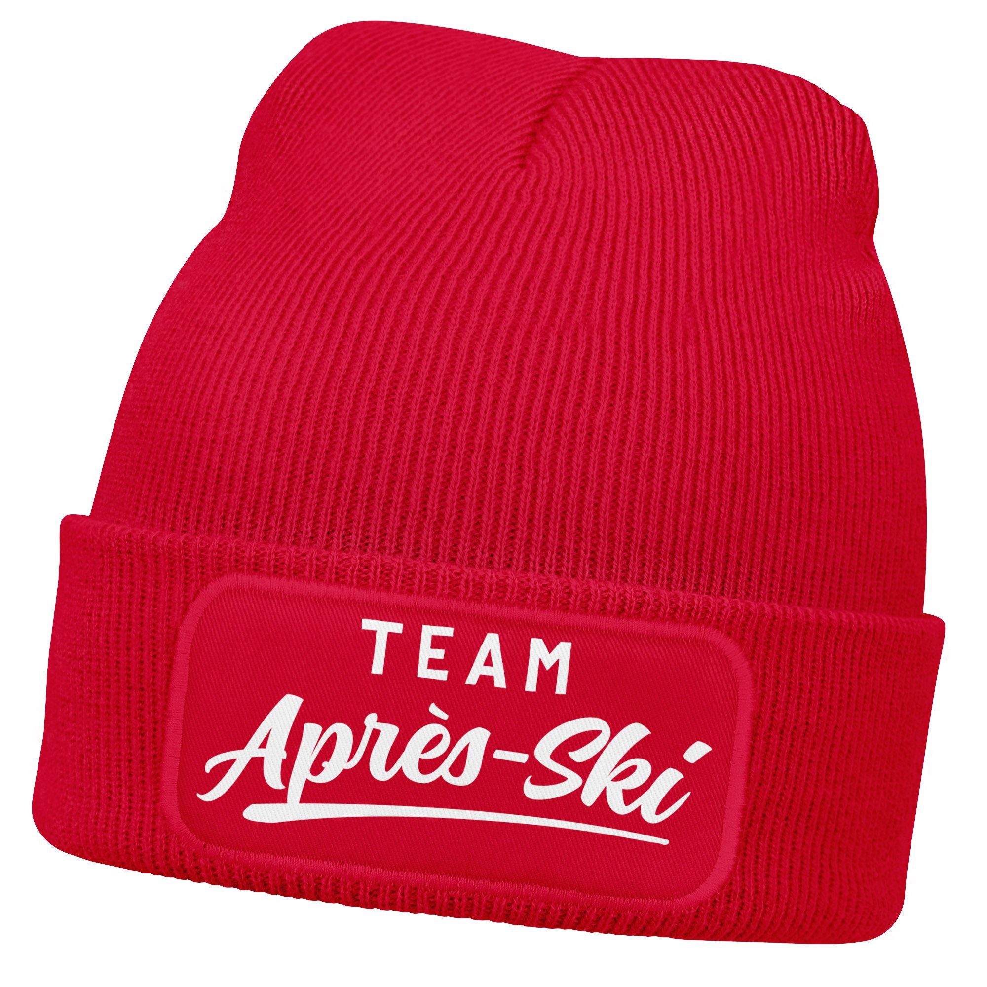 MoonWorks Strickmütze Damen Beanie Patch Skifahren günstig online kaufen