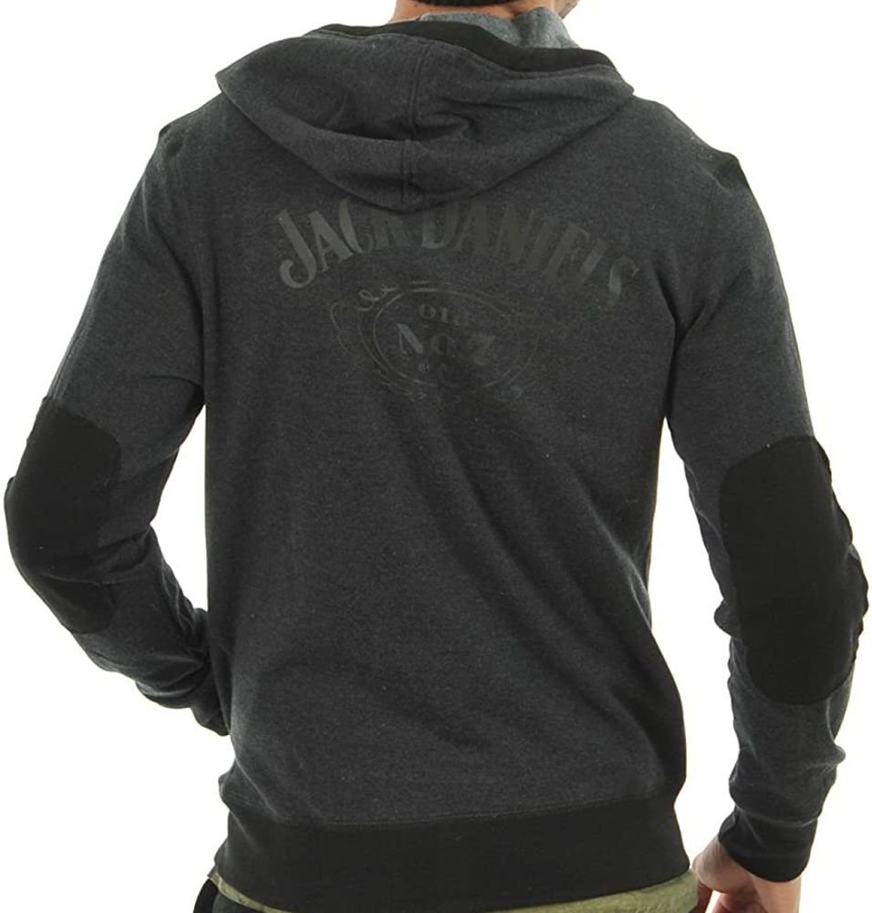 Jack Daniels Sweatshirt Jack Daniel's Sweatshirt Kapuze Zipper Jacke Hoodie günstig online kaufen