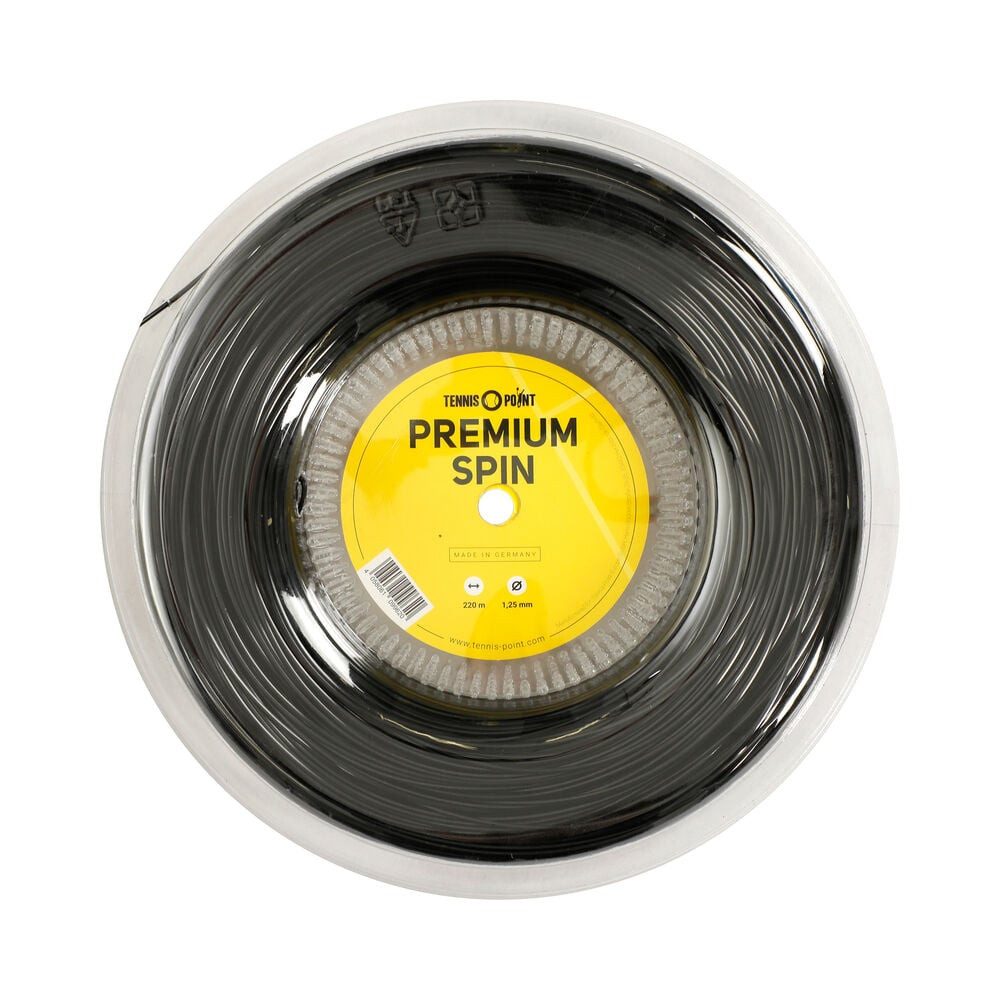 Tennissaite Premium Spin 220m black