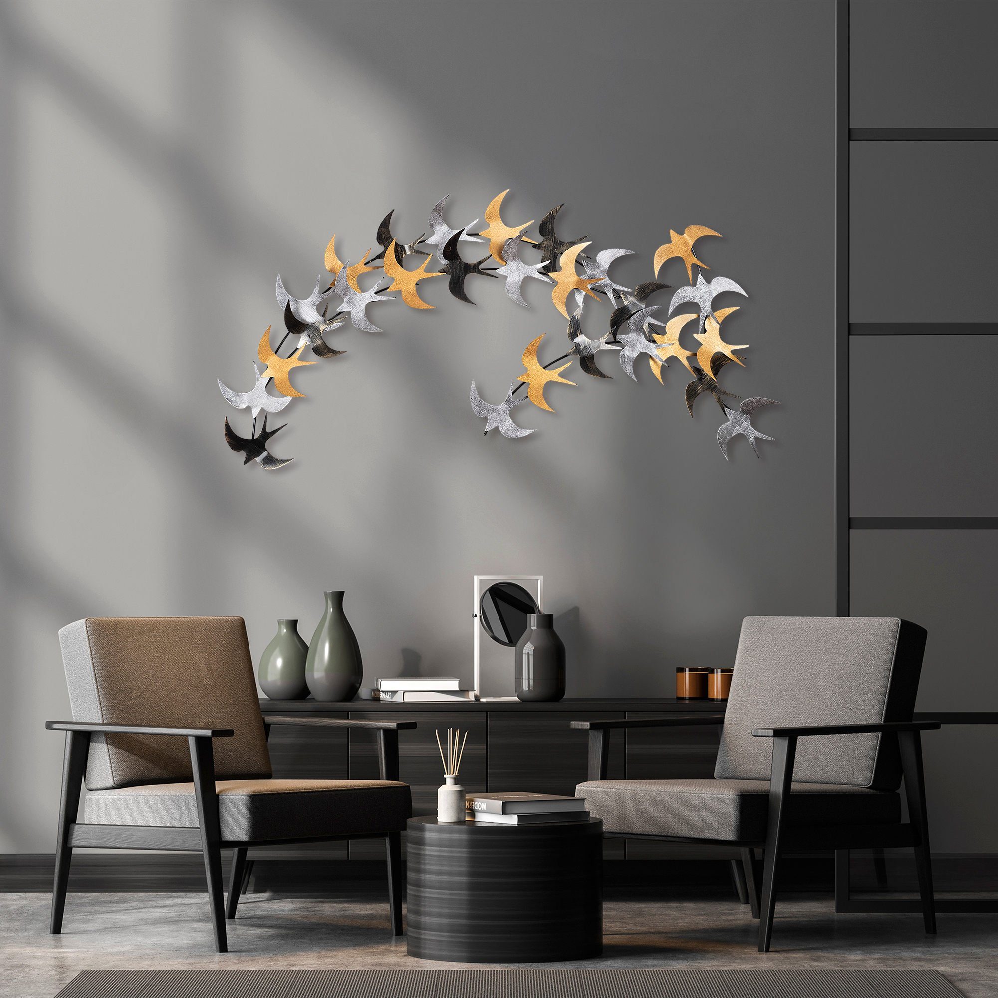 Wallity Wanddekoobjekt 100% METAL