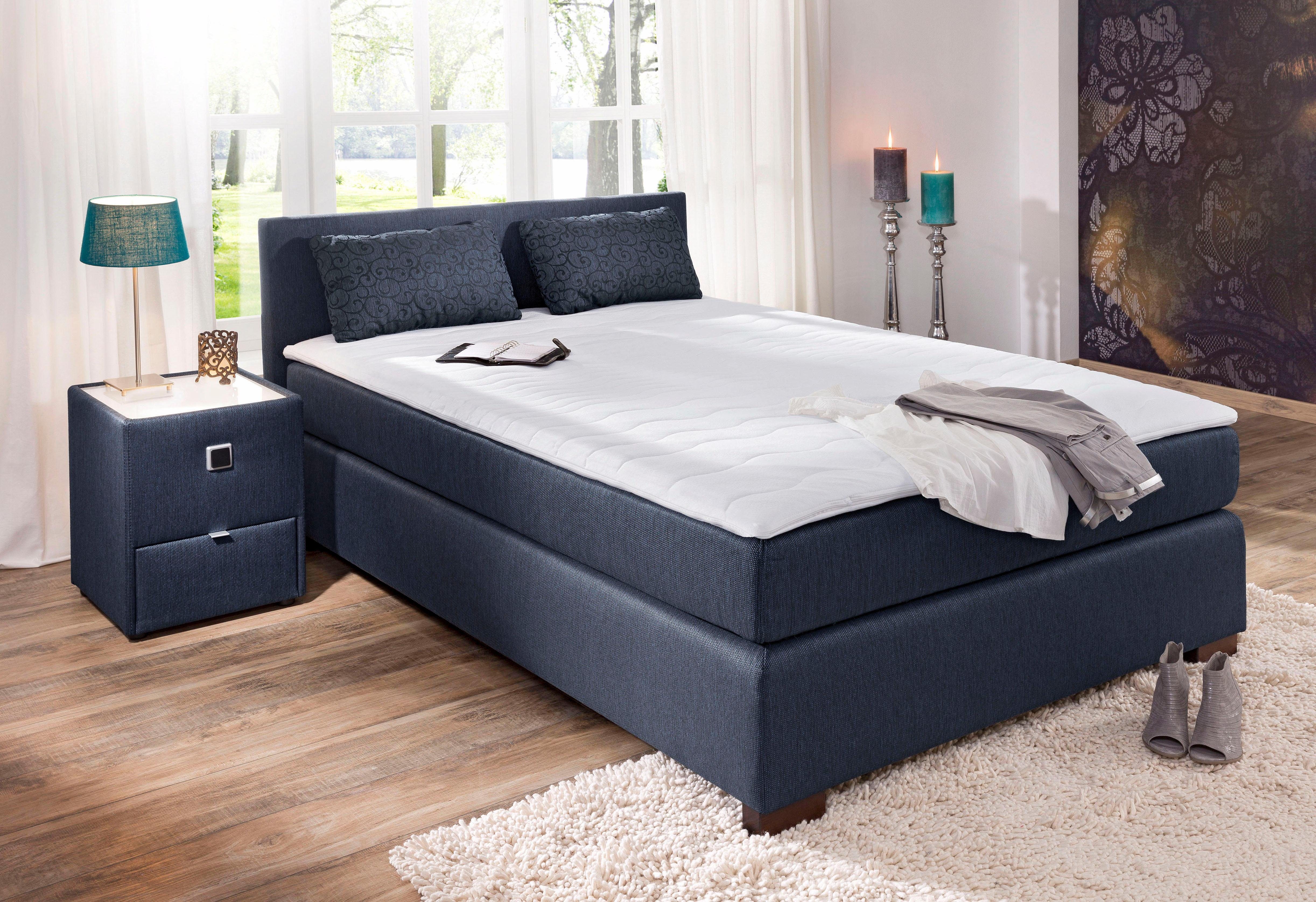 Boxspringbett JENNY von HOME AFFAIRE in blau - ab 349,99€