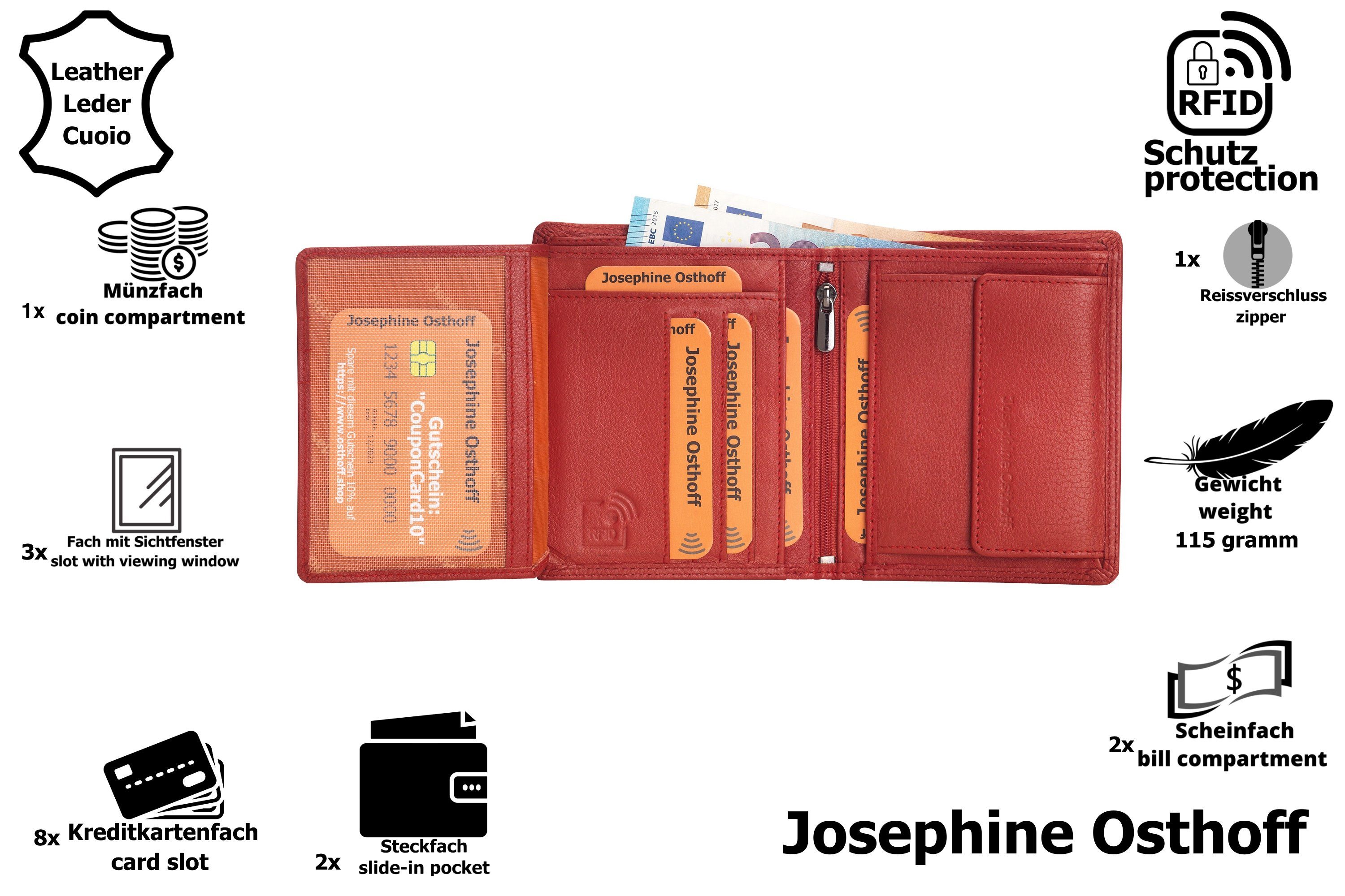 Josephine Osthoff Geldbörse Moos Geldbörse kirsche günstig online kaufen