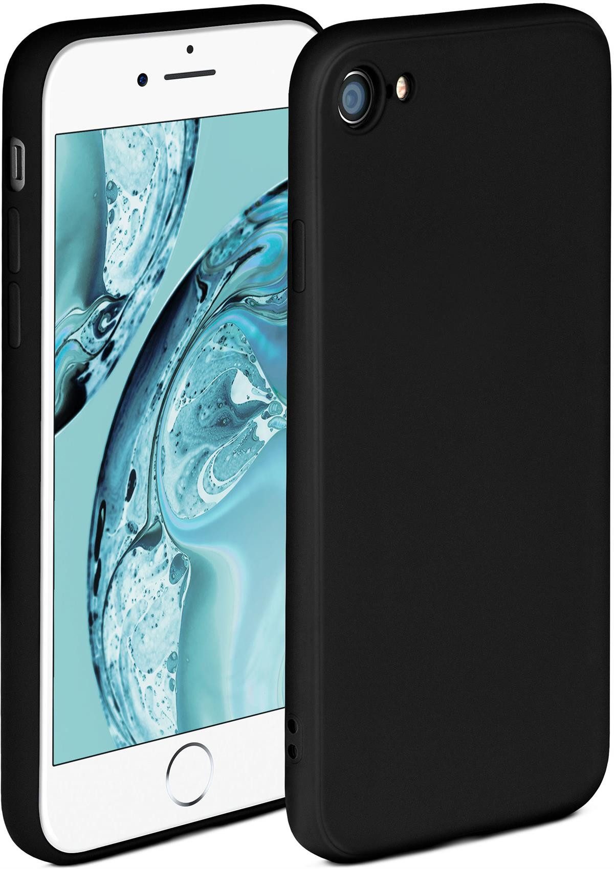 ONEFLOW Handyhülle ONEFLOW® Soft Case für Apple iPhone SE 3. Generation (2022), Hülle aus Silikon, Back Cover mit Kameraschutz, weiche Silikonhülle