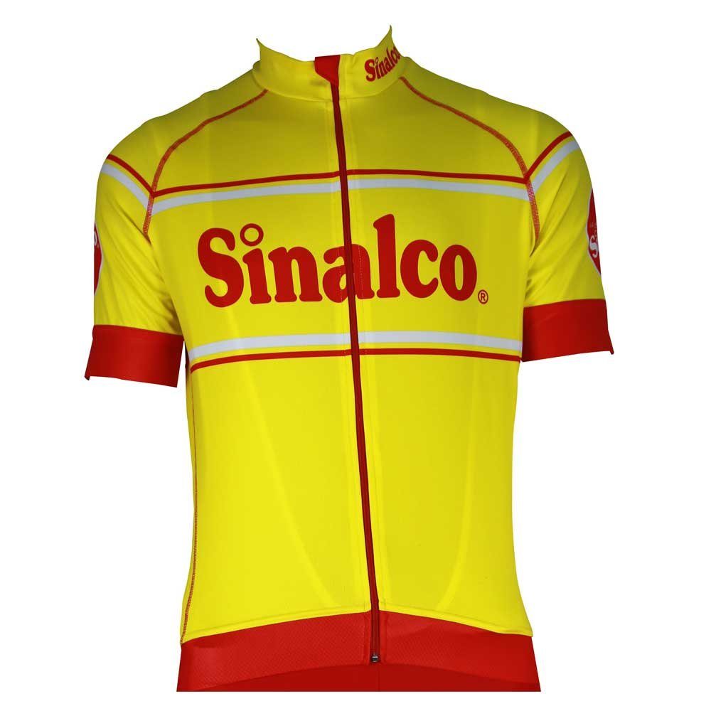 prolog cycling wear Radtrikot Herren Fahrradtrikot kurzarm „Sinalco“, Rennradtrikot eng geschnittem