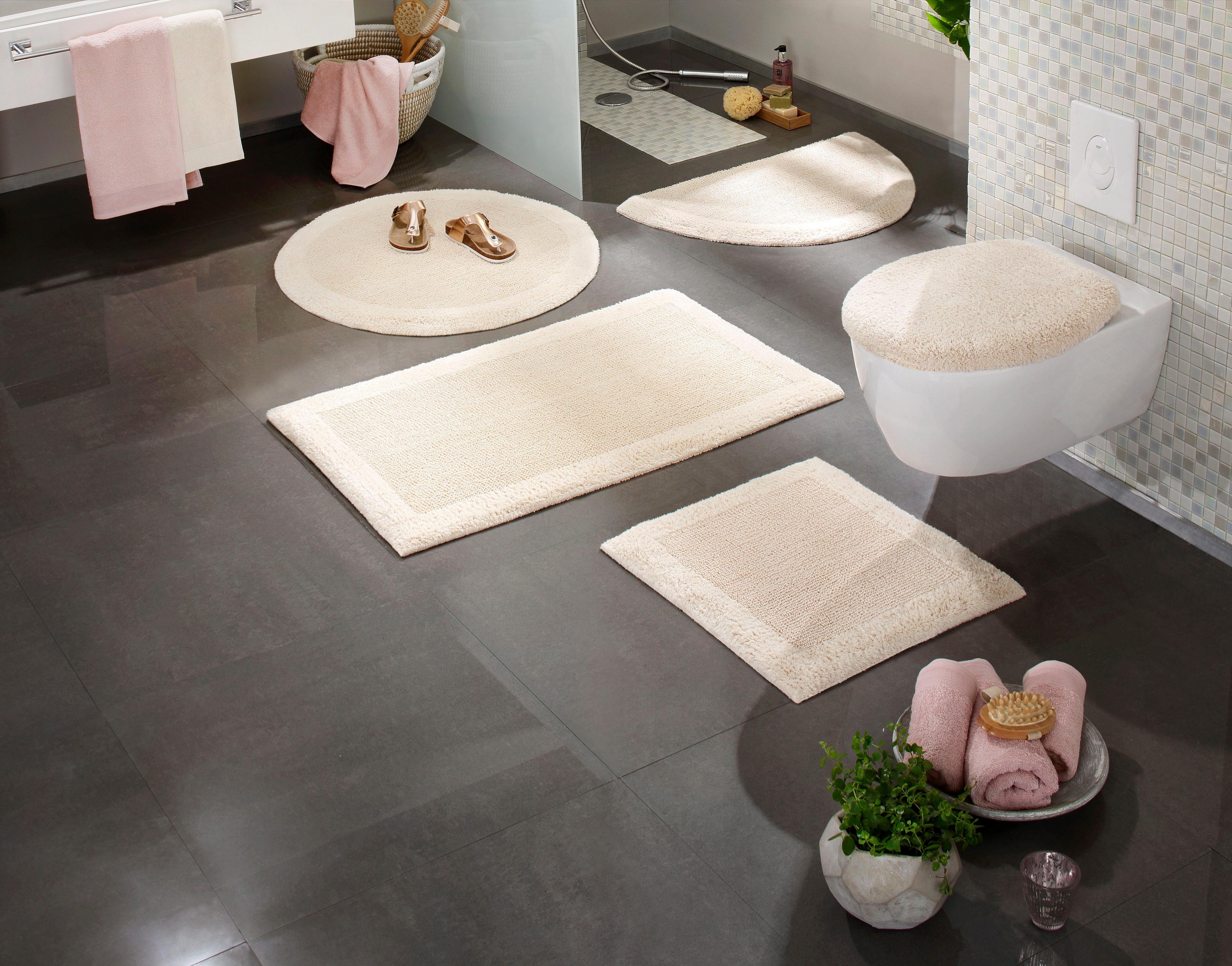 my home Badematte Kapra, Badvorleger, Badezimmer Teppich, Höhe 14 mm, beids günstig online kaufen