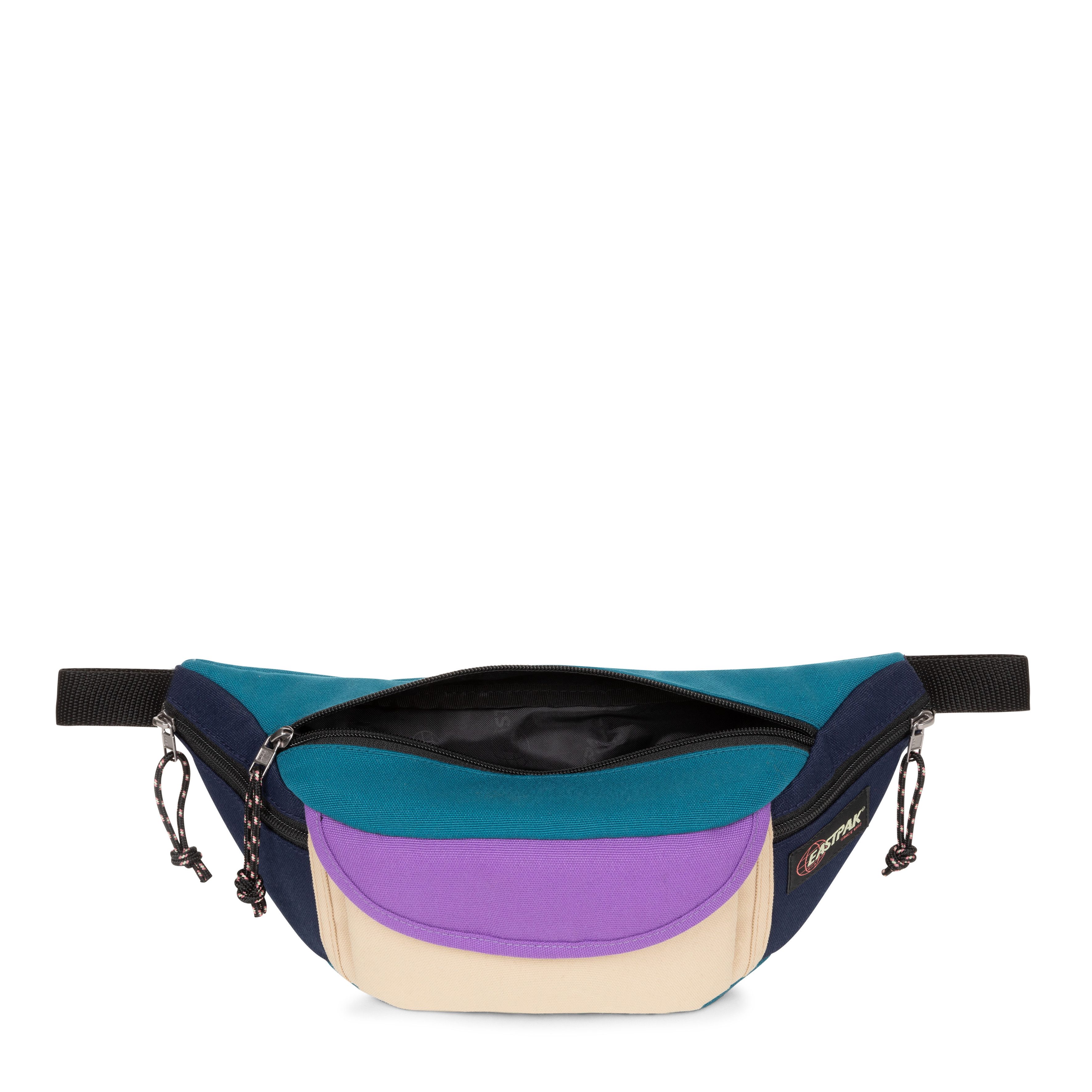 Eastpak Bauchtasche WAY HOT WAIST PAK'R Vintage Block, Unisex Gürteltasche, Crossbody-Bag mit farbigen Kontrastbesätzen