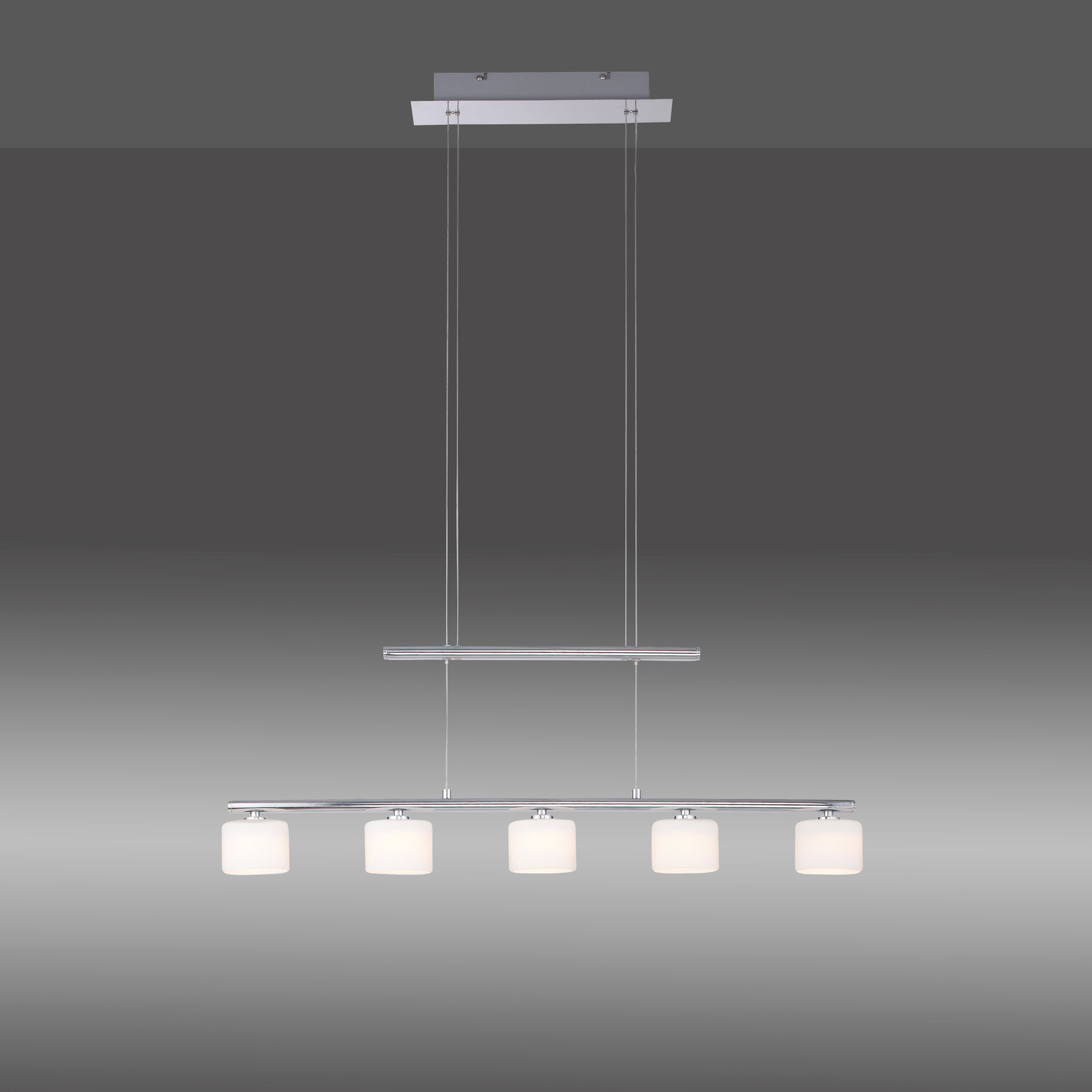 Paul Neuhaus Pendelleuchte HYDRA, LED fest integriert, Warmweiß, LED