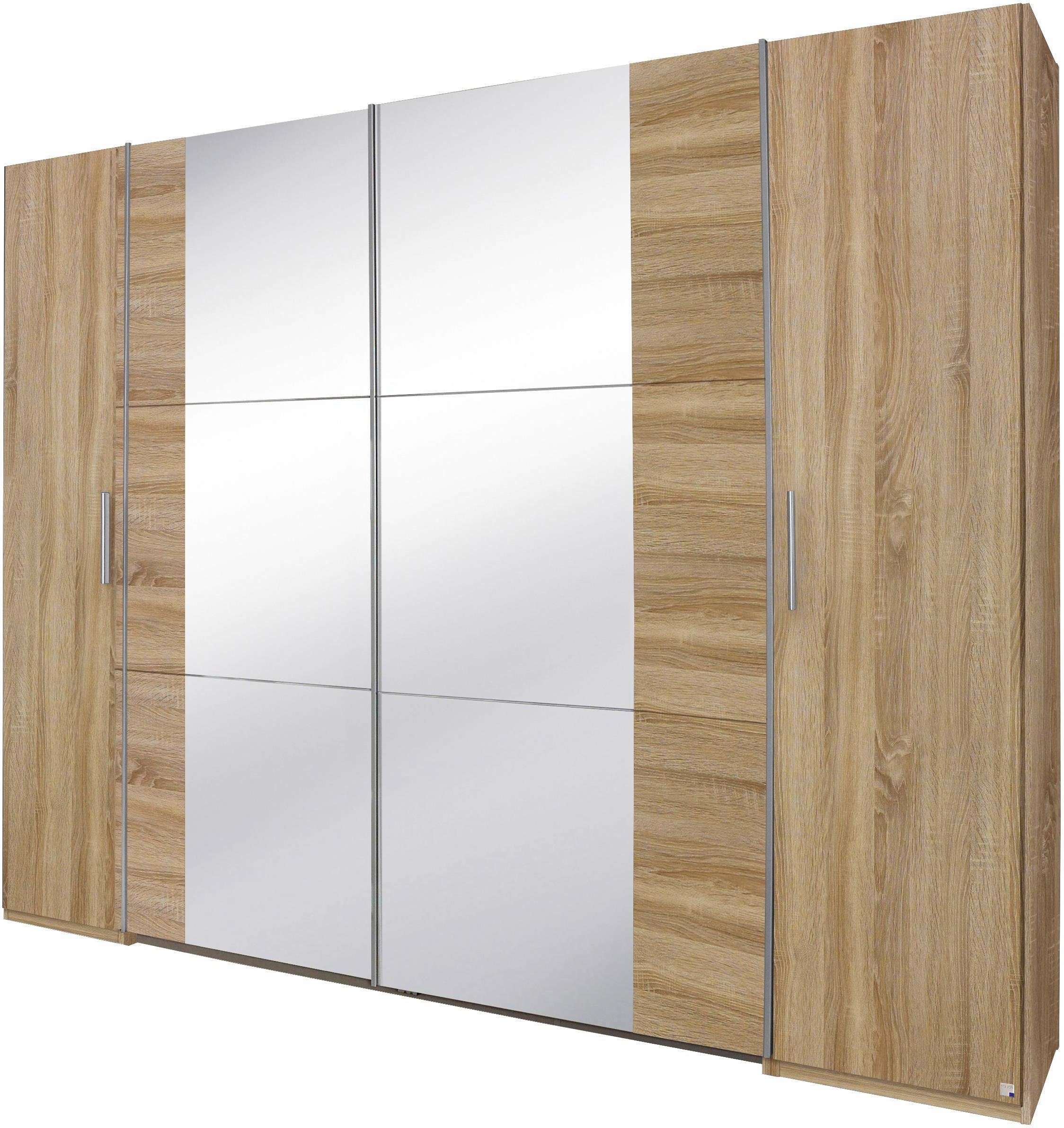 RAUCH Dreh-Schwebetürenschrank struktureichefarben hell - ab 569,99€