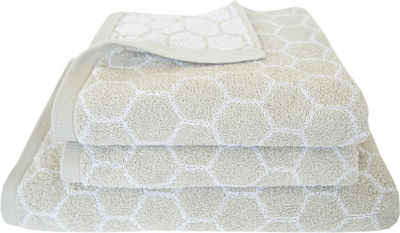Gemusterte graue Handtücher online kaufen | OTTO