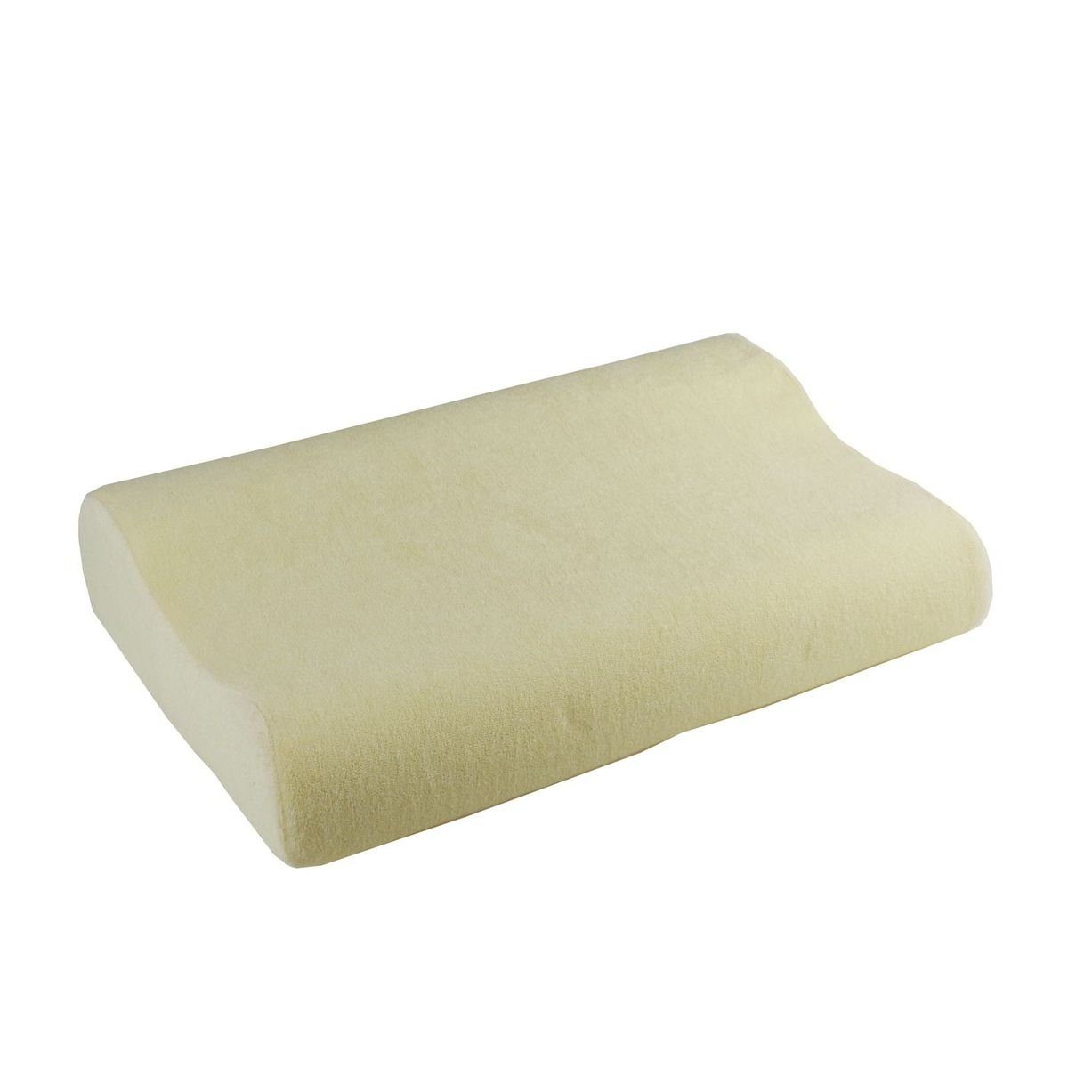 Nackenkissen Memoryfoam Nackenkissen in Beige aus Viscoschaumstoff 48 x 30 x 10 cm, 1-tlg., Memory Foam