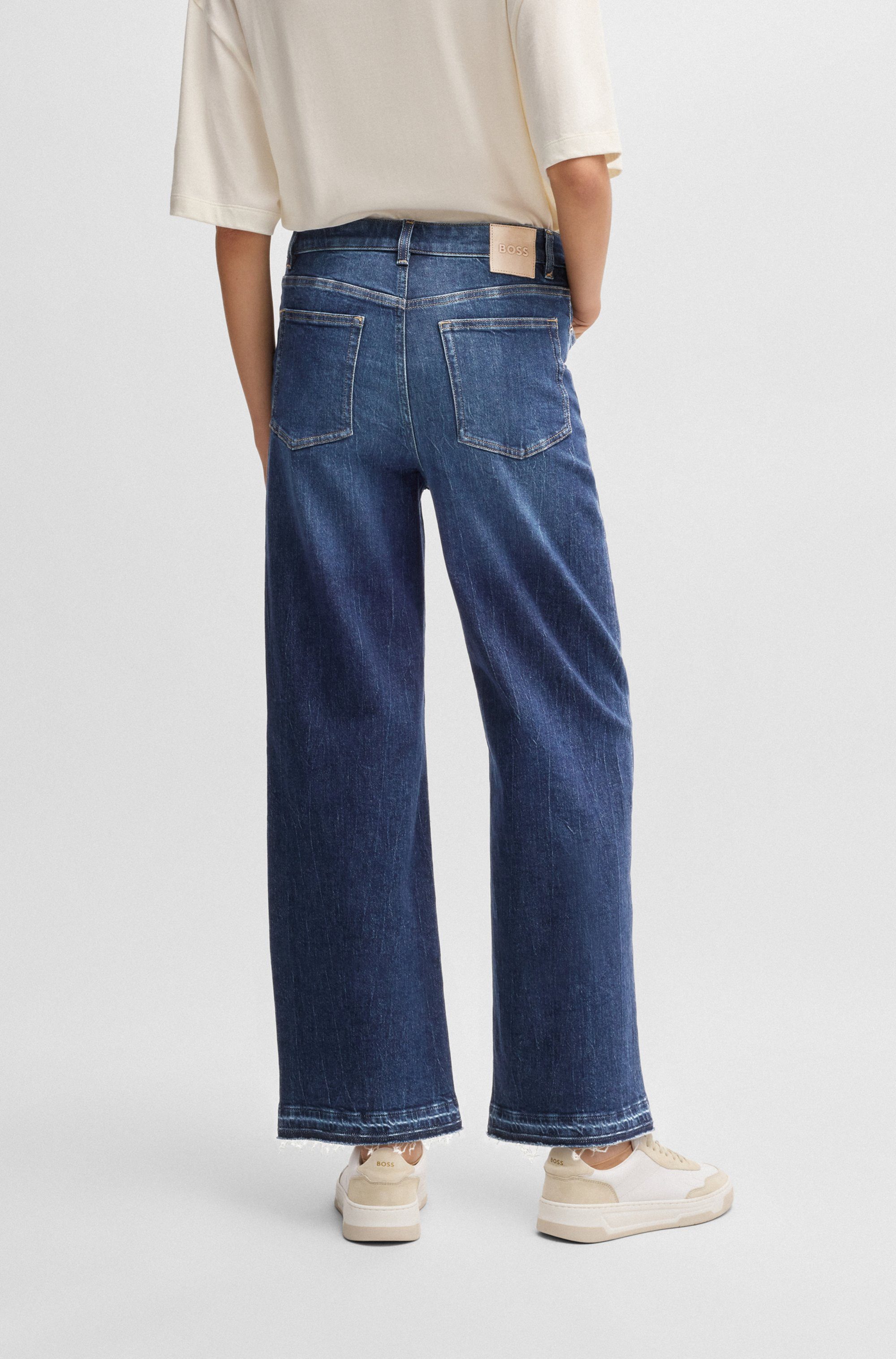 BOSS ORANGE Weite Jeans Marlene High günstig online kaufen