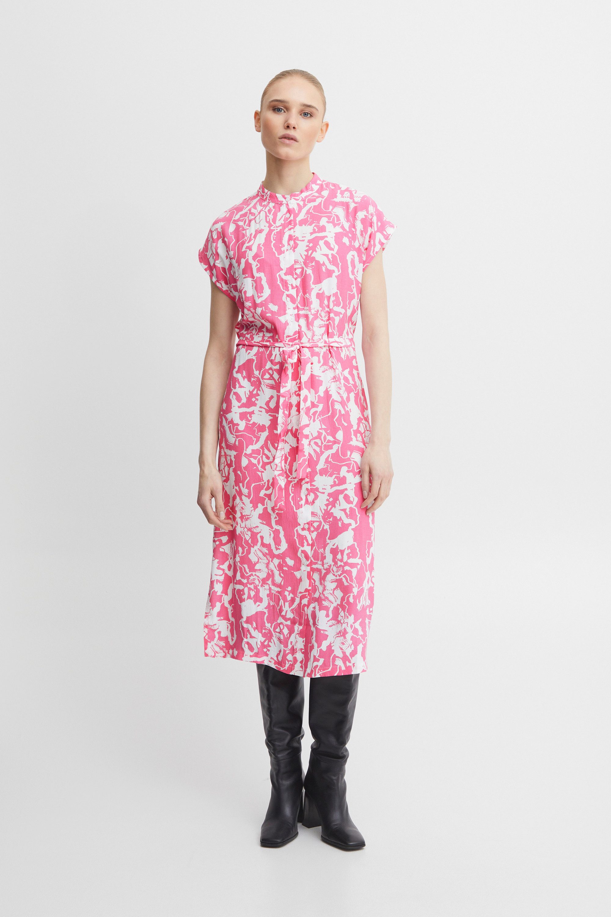 ICHI Blusenkleid Kleid IHREGINE
