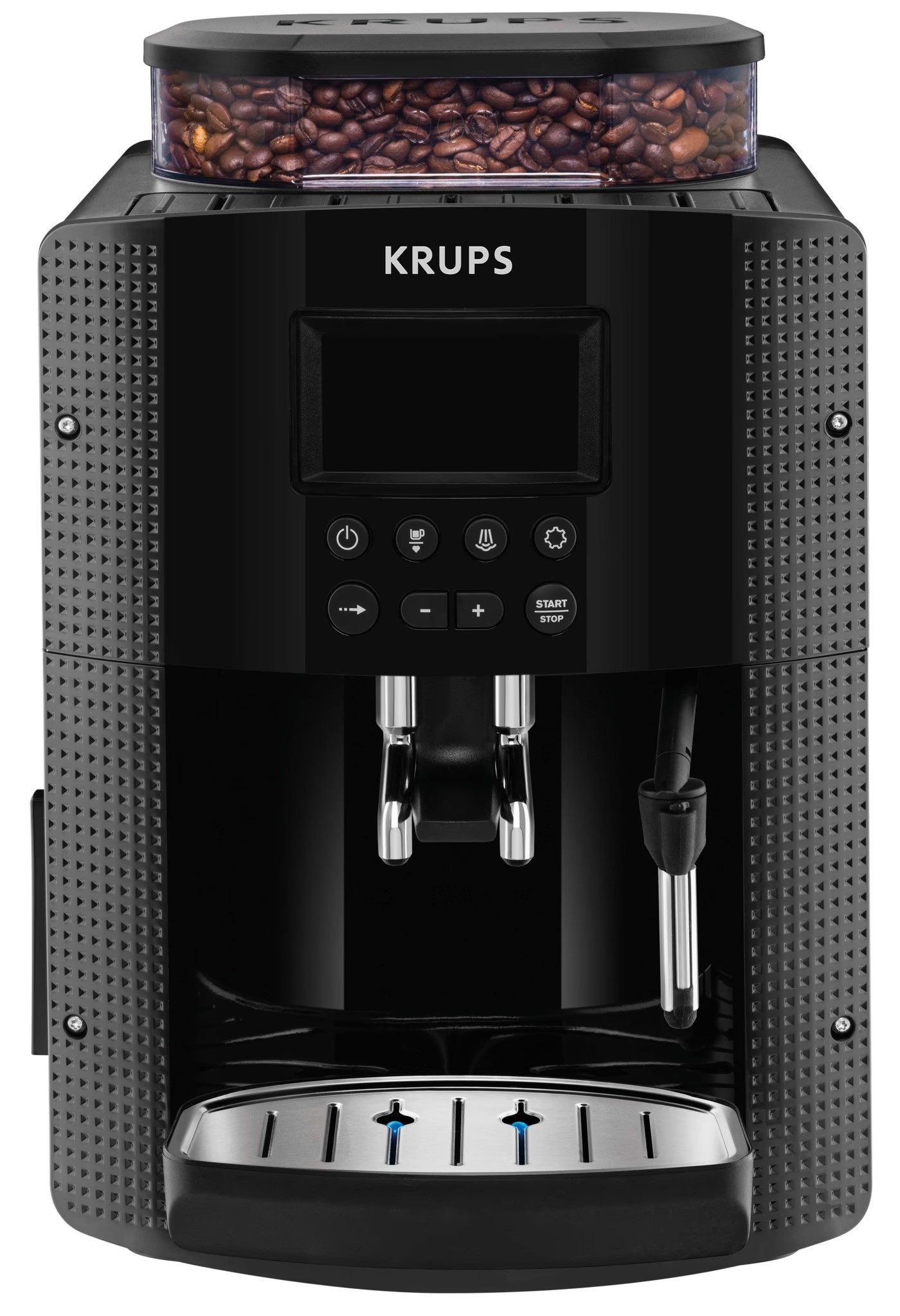 Krups Kaffeevollautomat EA815070 Kaffeevollautomat 15 Bar LC-Display Schwarz