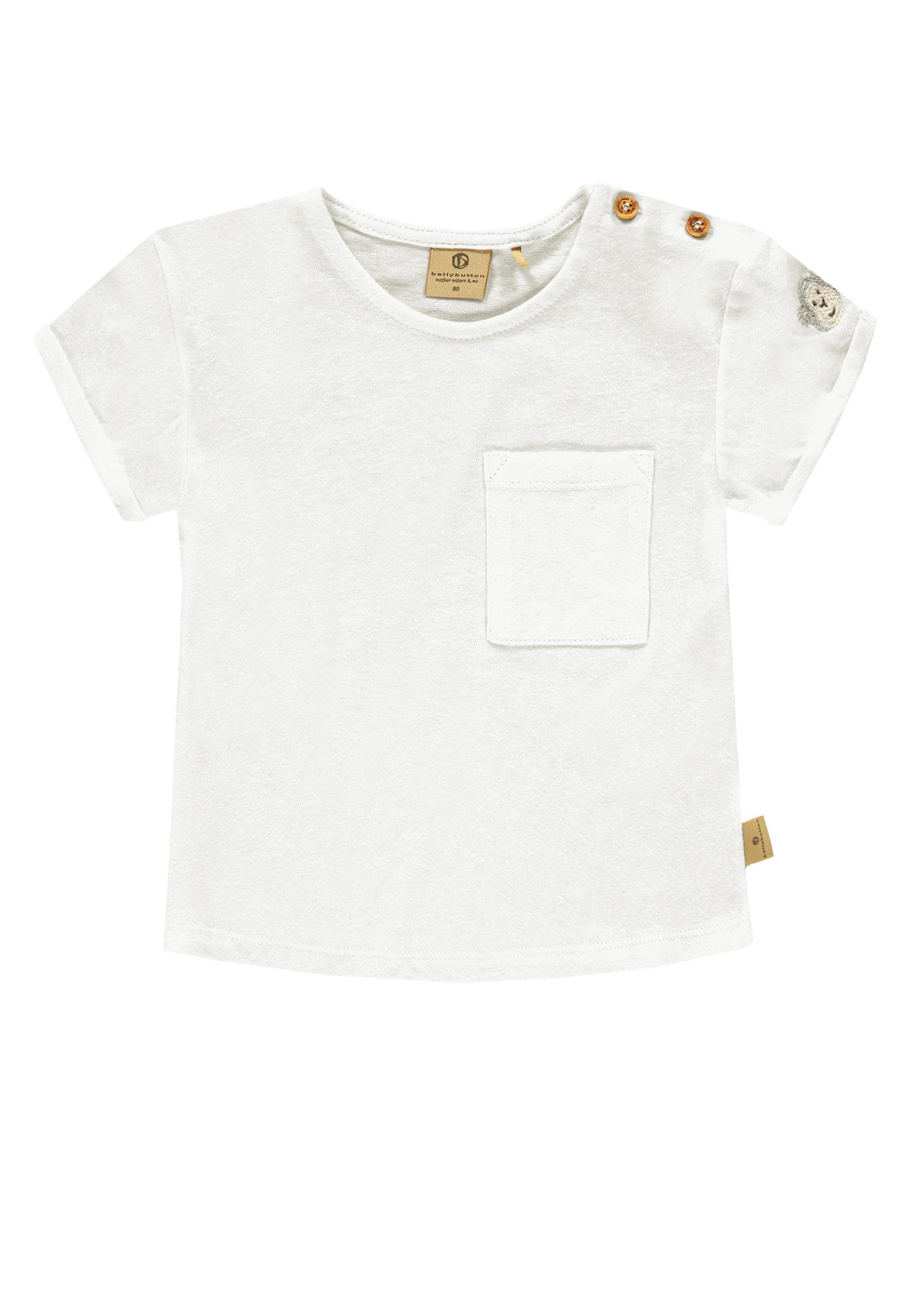 Bellybutton T-Shirt T-Shirt (1-tlg) leichter weicher Bio - Baumwolljersey