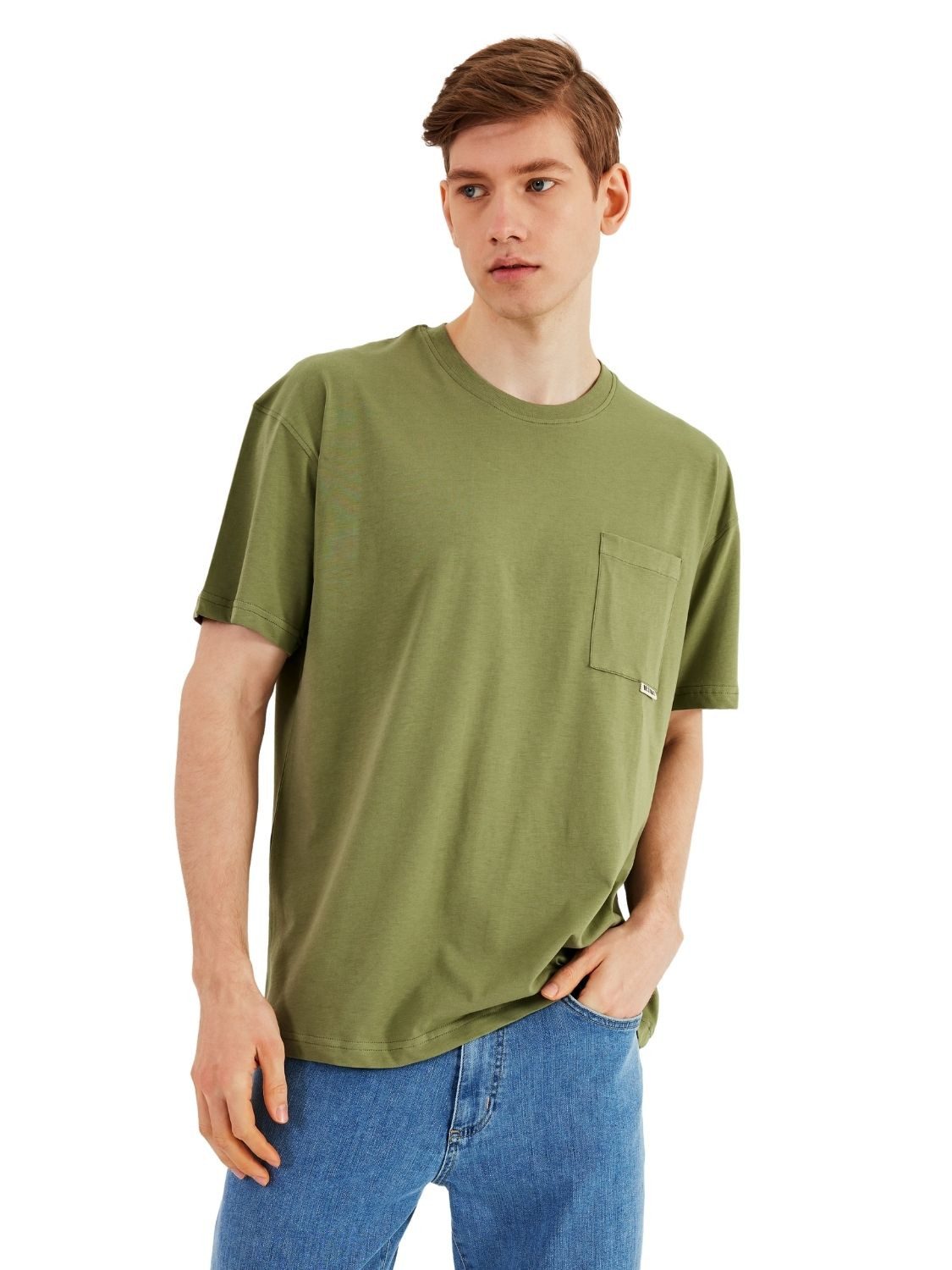 COMEOR Oversize-Shirt Herren T-Shirt: Trendige Urban Streetwear für lässige Styles (1-tlg) mit individuellem Print – Bild 3 von 5