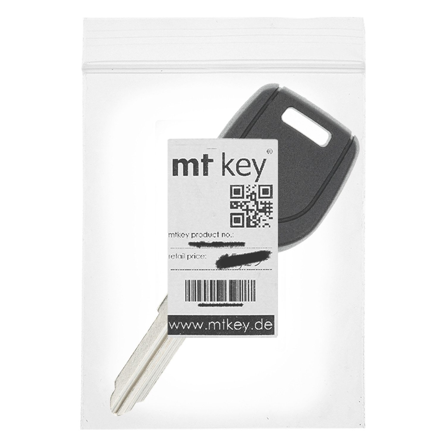 mt-key Schlüsseltasche MT KEY Auto Ersatz Schlüssel MIT8, für MITSUBISHI CHALLENGER; DIAMANTE; ECLIPSE D30; ECLIPSE D50; ECL...