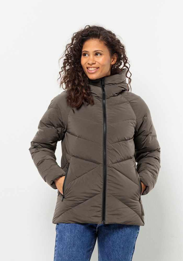 Daunenjacke JKT Jack W cold-coffee MARIENPLATZ Wolfskin