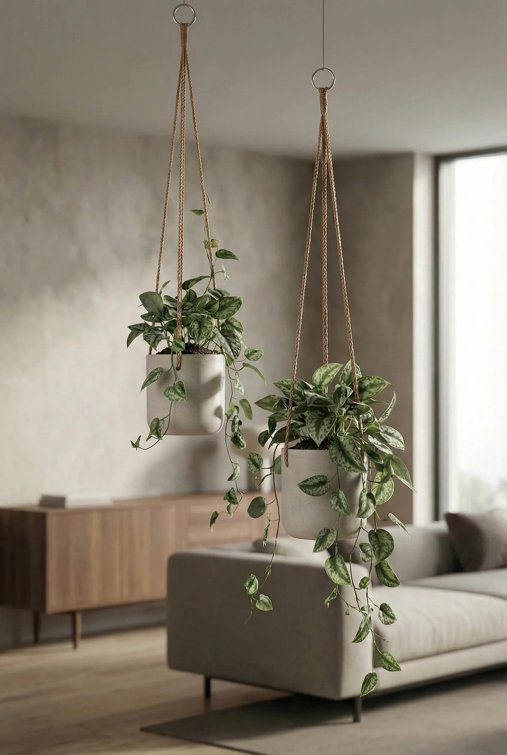 finestgreen Blumenampel Hanging Charlie, Frostfest & UV-beständig – für Innen- und Außenbereich