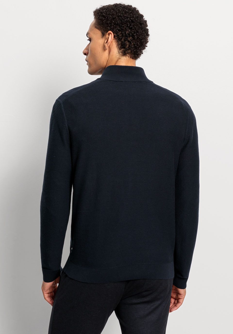 OLYMP Troyer OLYMP Strick Casual mit modischer Struktur günstig online kaufen