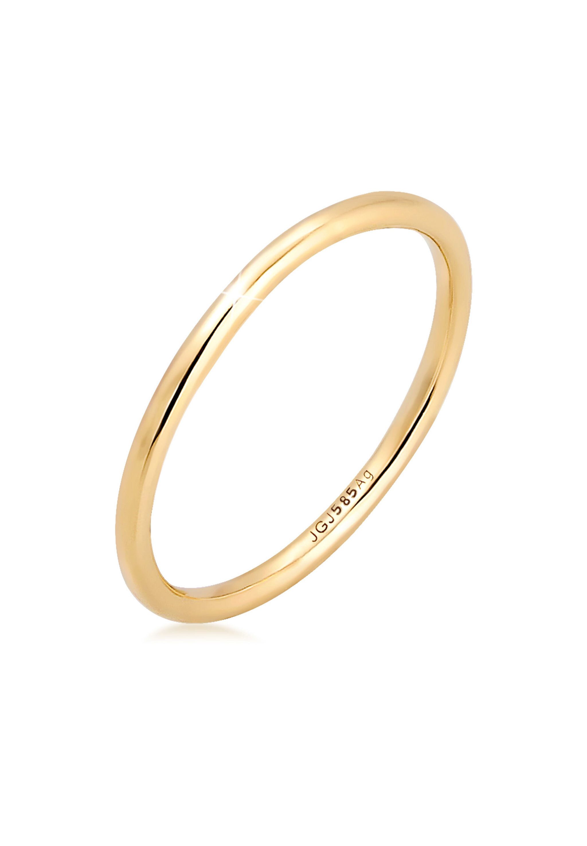 Elli Premium Fingerring Bandring Ehering Trauring günstig online kaufen