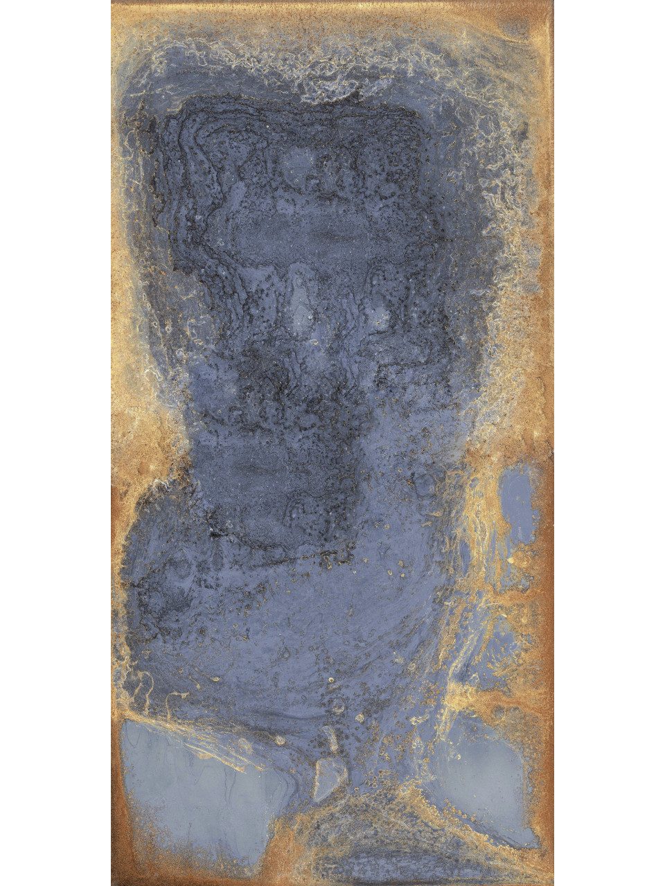 Euro Stone Bodenfliese Bodenfliese Feinsteinzeug Oxyde 60 x 120 cm blau, Feinsteinzeug, Blau