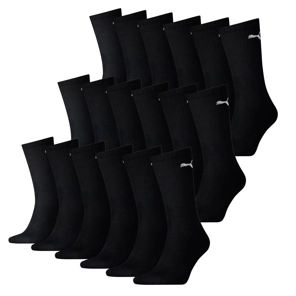Socken 18 Paar Puma Sport Cush Crew