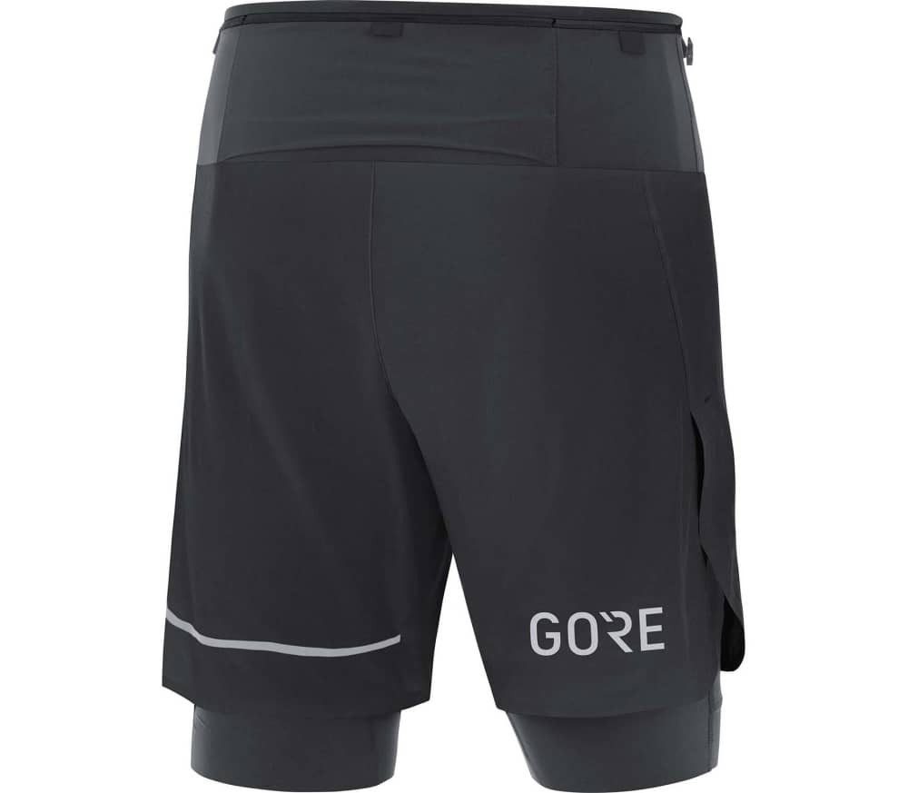 GORE® Wear Laufhose Gore Wear Ultimate 2 in 1 Shorts Herren Black