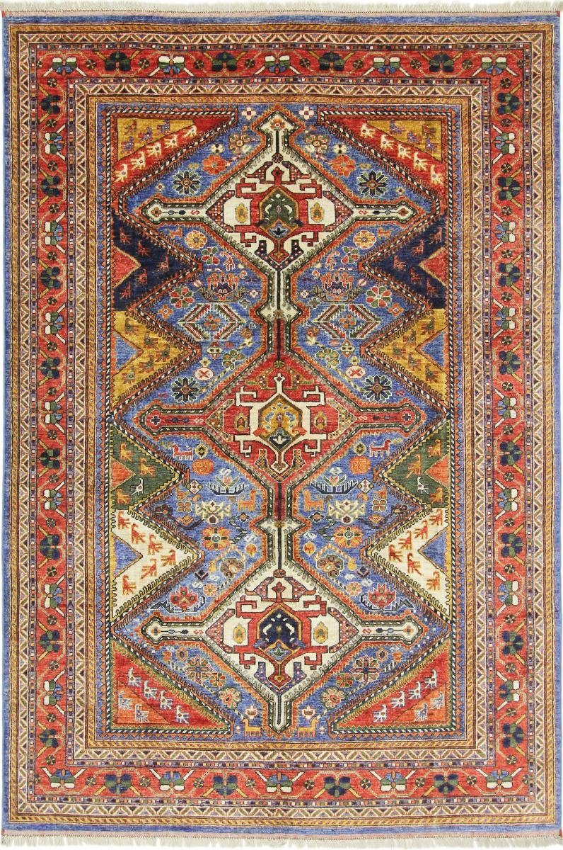 Orientteppich Afghan Ersari 184x269 Handgeknüpfter Höhe: Orientteppich, Nain mm 6 Trading, rechteckig
