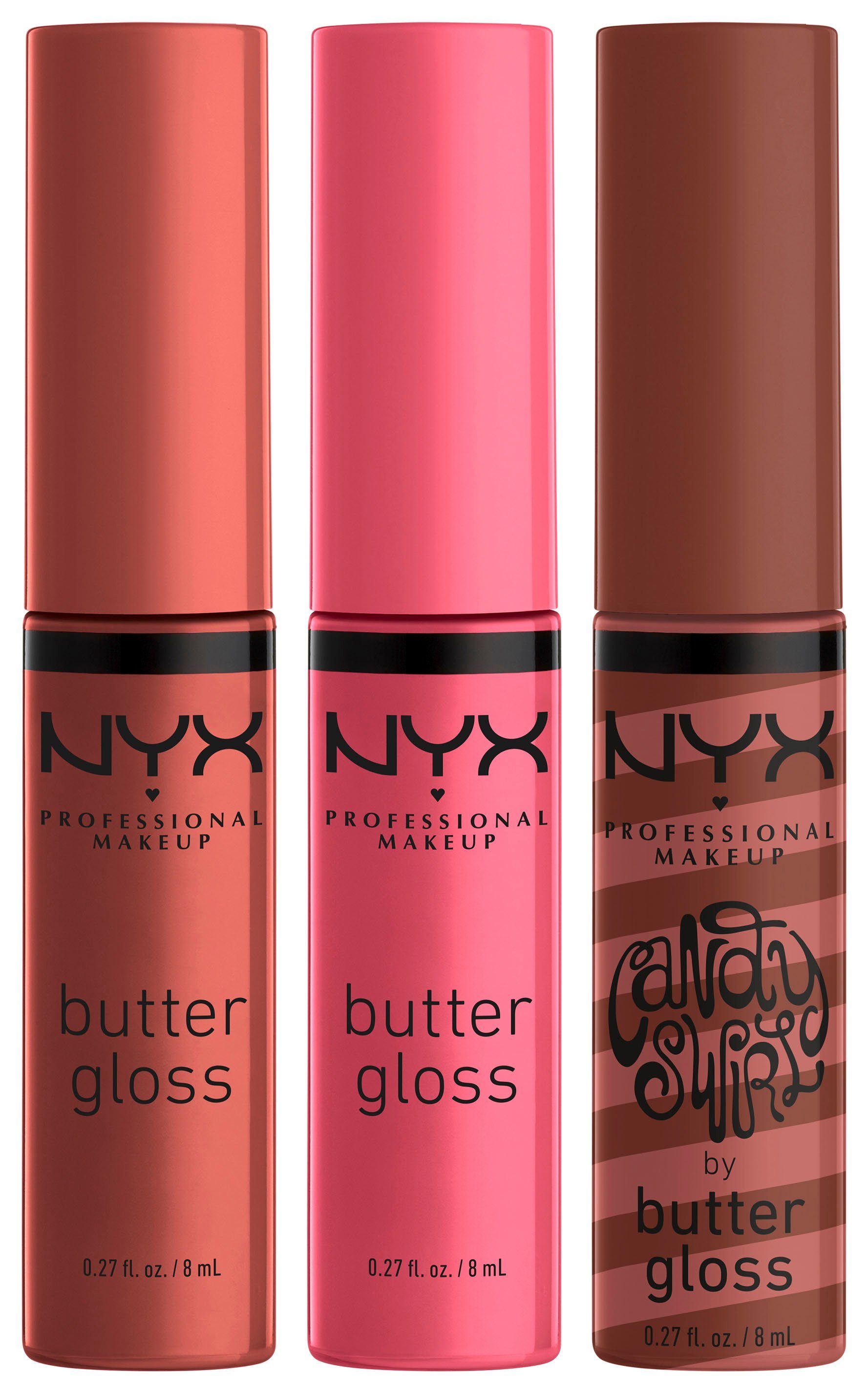 NYX NYX Makeup Gloss Professional Trio Butter Lip Schmink-Set