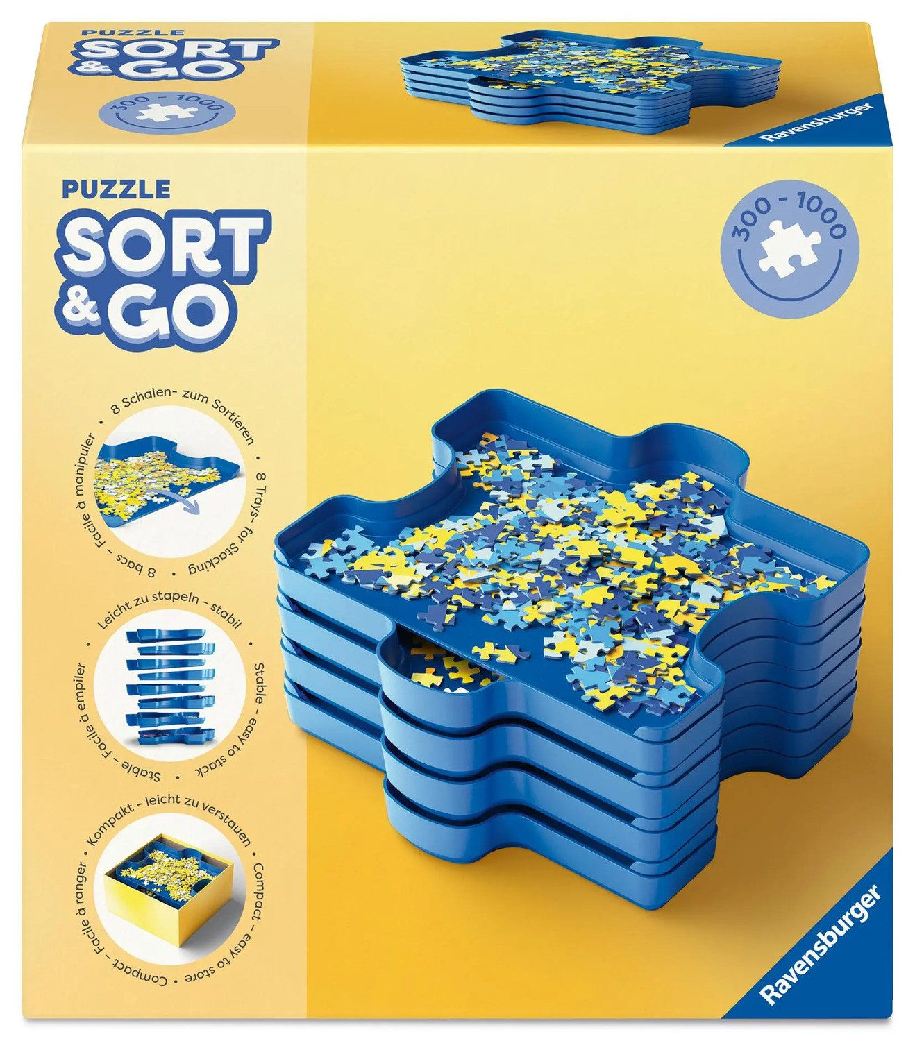Ravensburger Puzzle Puzzle Accessories - Puzzle Sort & Go, Puzzleteile günstig online kaufen