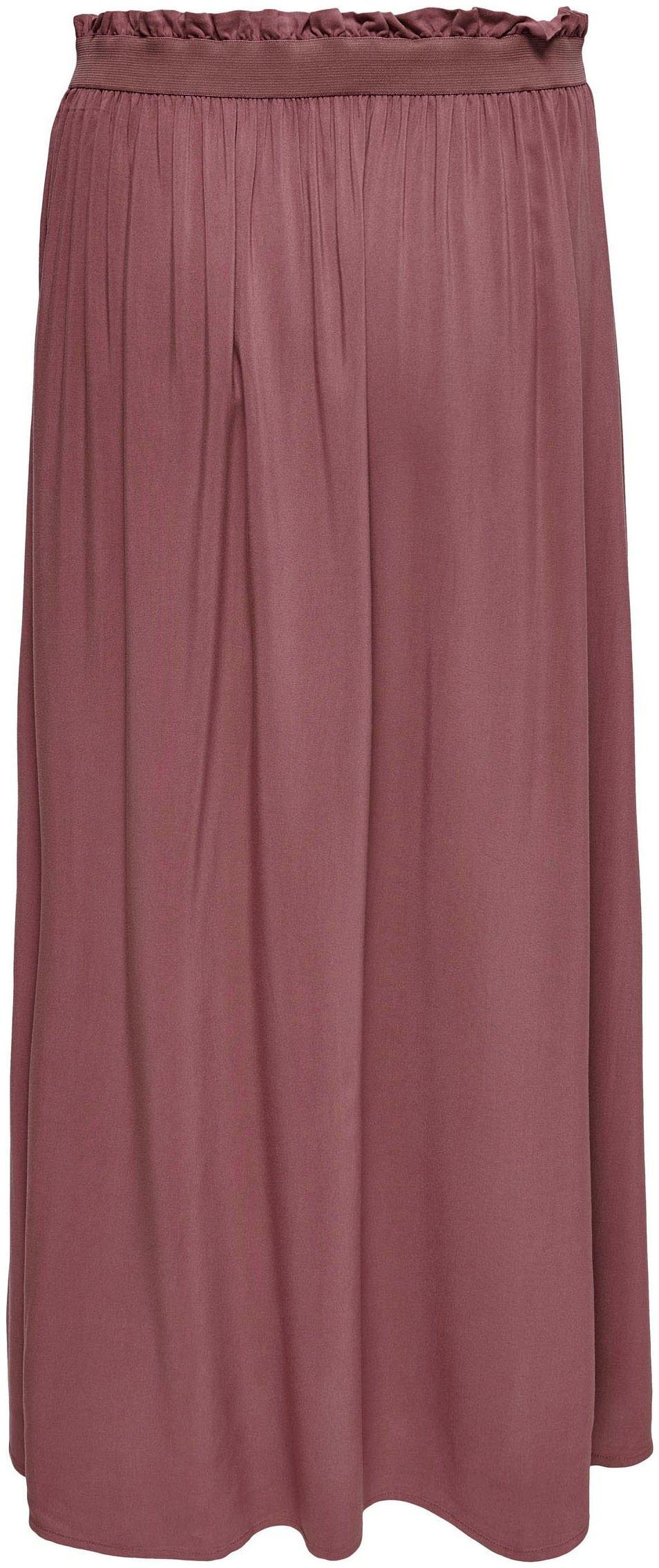 ONLY Maxirock ONLVENEDIG NOOS SKIRT Brown LONG LIFE WVN Rose