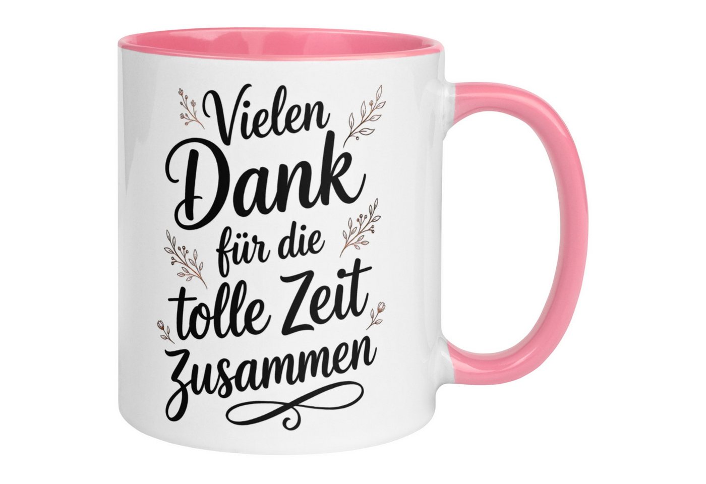 Momentals Tasse Abschied Kollegin – Vielen Dank für die tolle Zeit zusammen – Geschenk, Gratis Versand · Links-&Rechtshänder · Spülmaschinenfest
