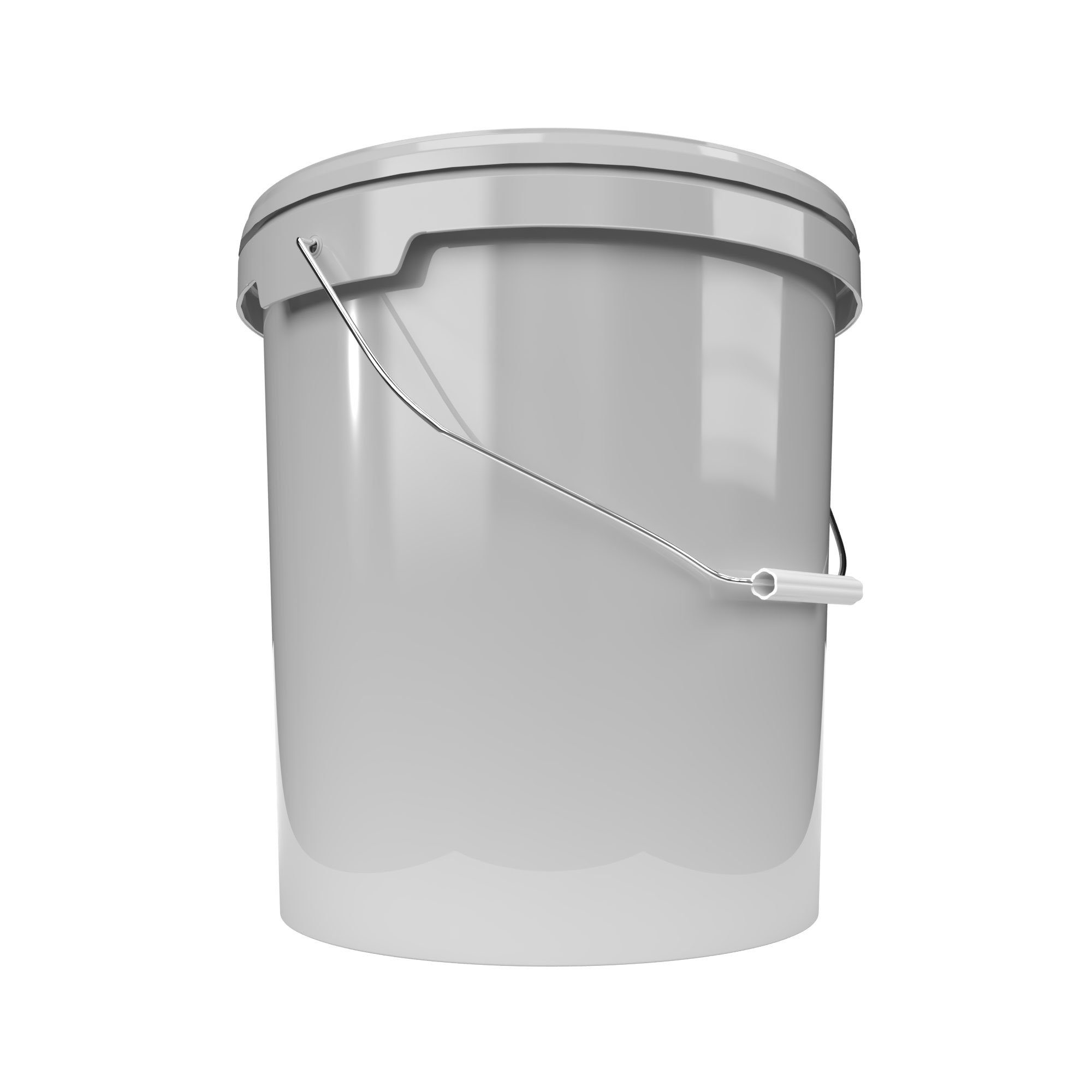 FixedByU Putzeimer Eimer mit Deckel 16 Liter - lebensmittelecht, luftdicht, stabil, (Set, 1-tlg., Eimer mit Deckel), 16 l