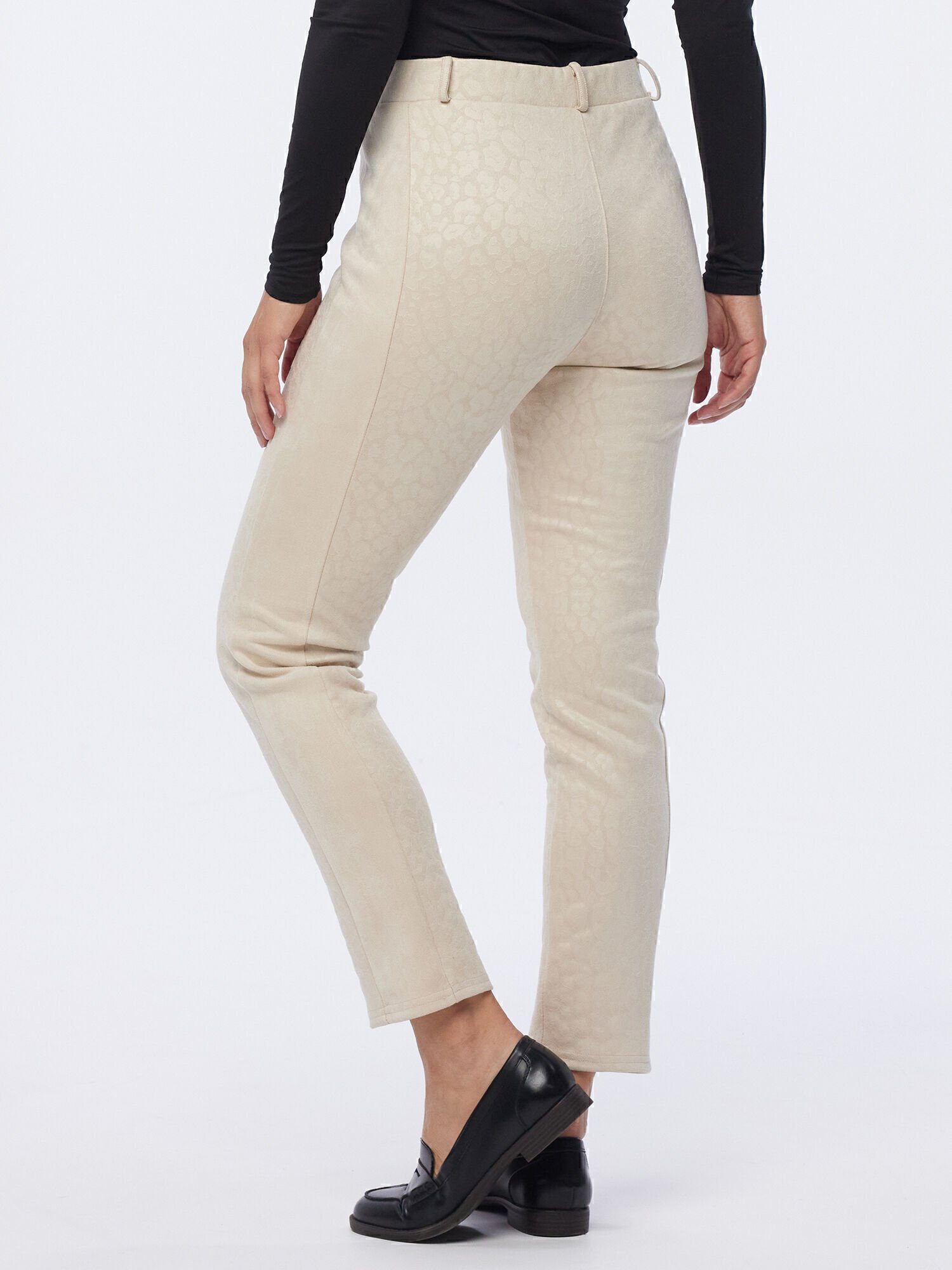MONACO blue Stoffhose Schlupfhose koerpernah mit günstig online kaufen