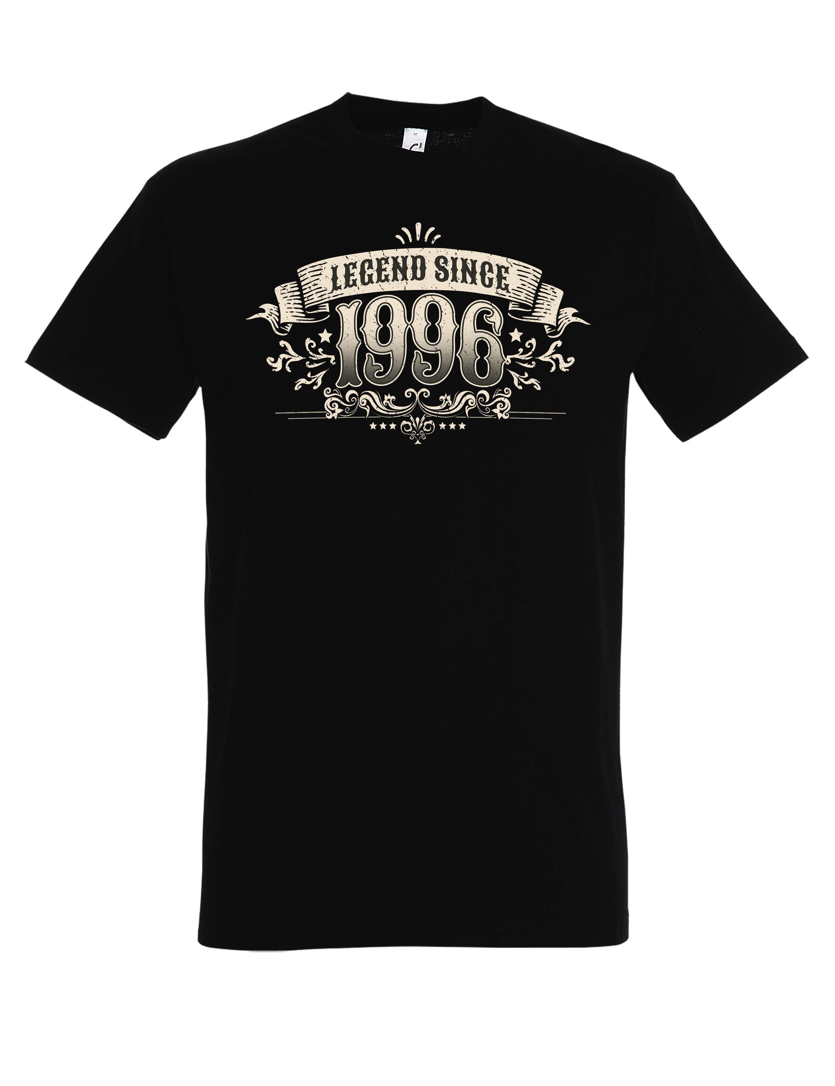 Youth Designz T-Shirt "Legend Since 1996" Herren Shirt mit trendigem Frontprint
