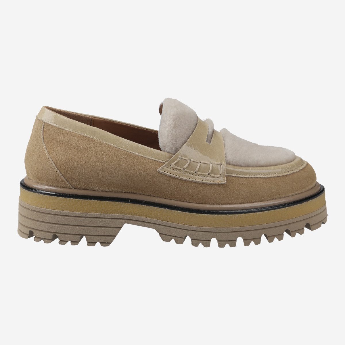 Maripé BICE V.1 SAVANNA, Slipper & Mokassin in Beige für Damen Slipper