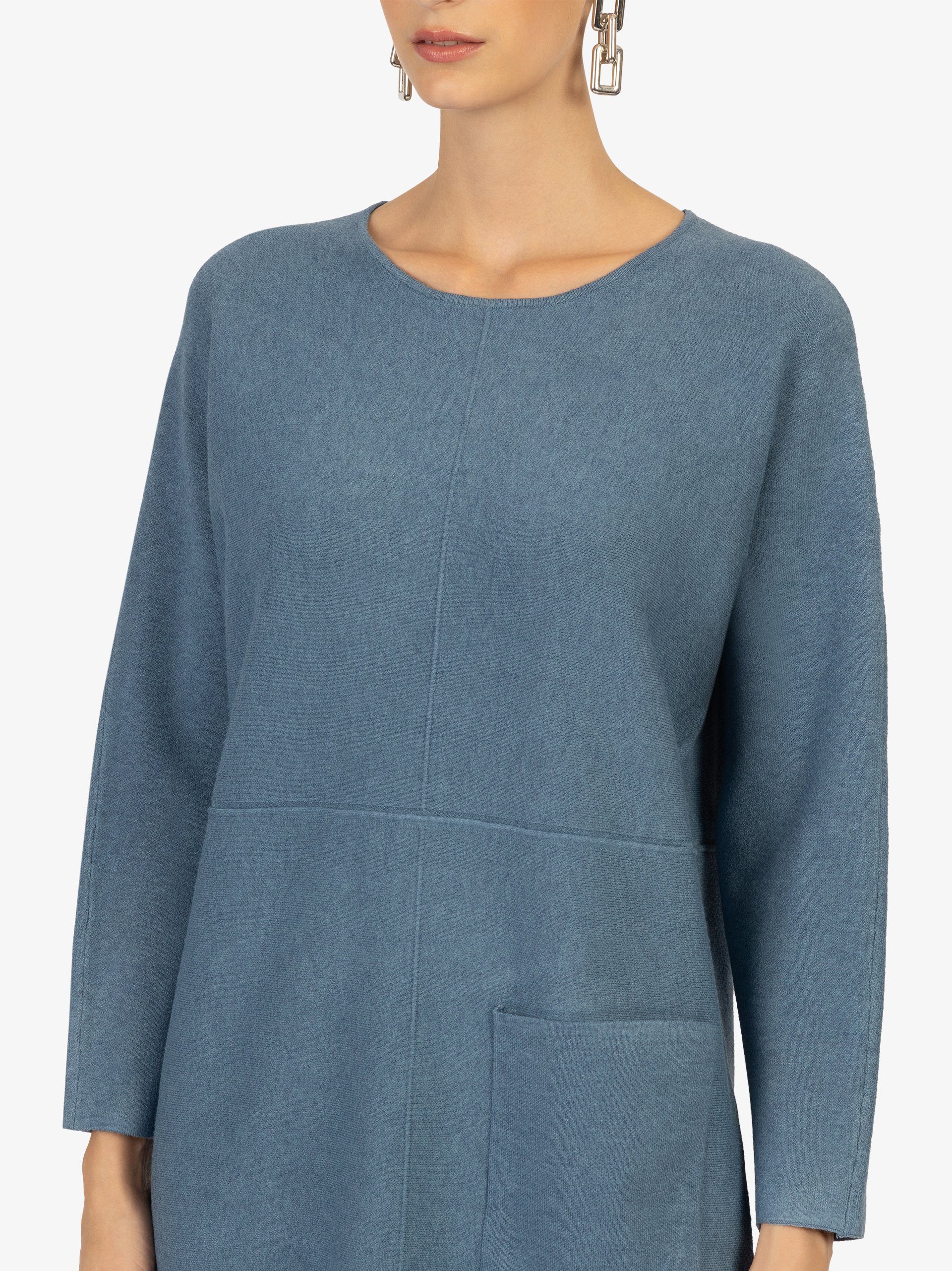 Kraimod Strickkleid Kraimod Midikleid mit Gerade saum