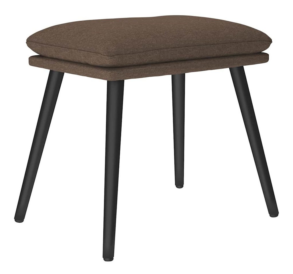 vidaXL Polsterhocker Fußhocker Taupe 45x29,5x35 cm Stoff (1 St)