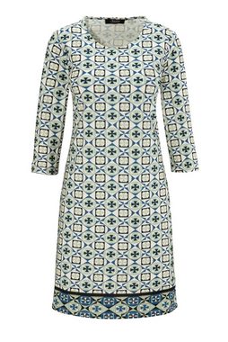 Aniston SELECTED Jerseykleid mit geometrischem Muster und aufgedruckter Bordüre - NEUE KOLLEKTION