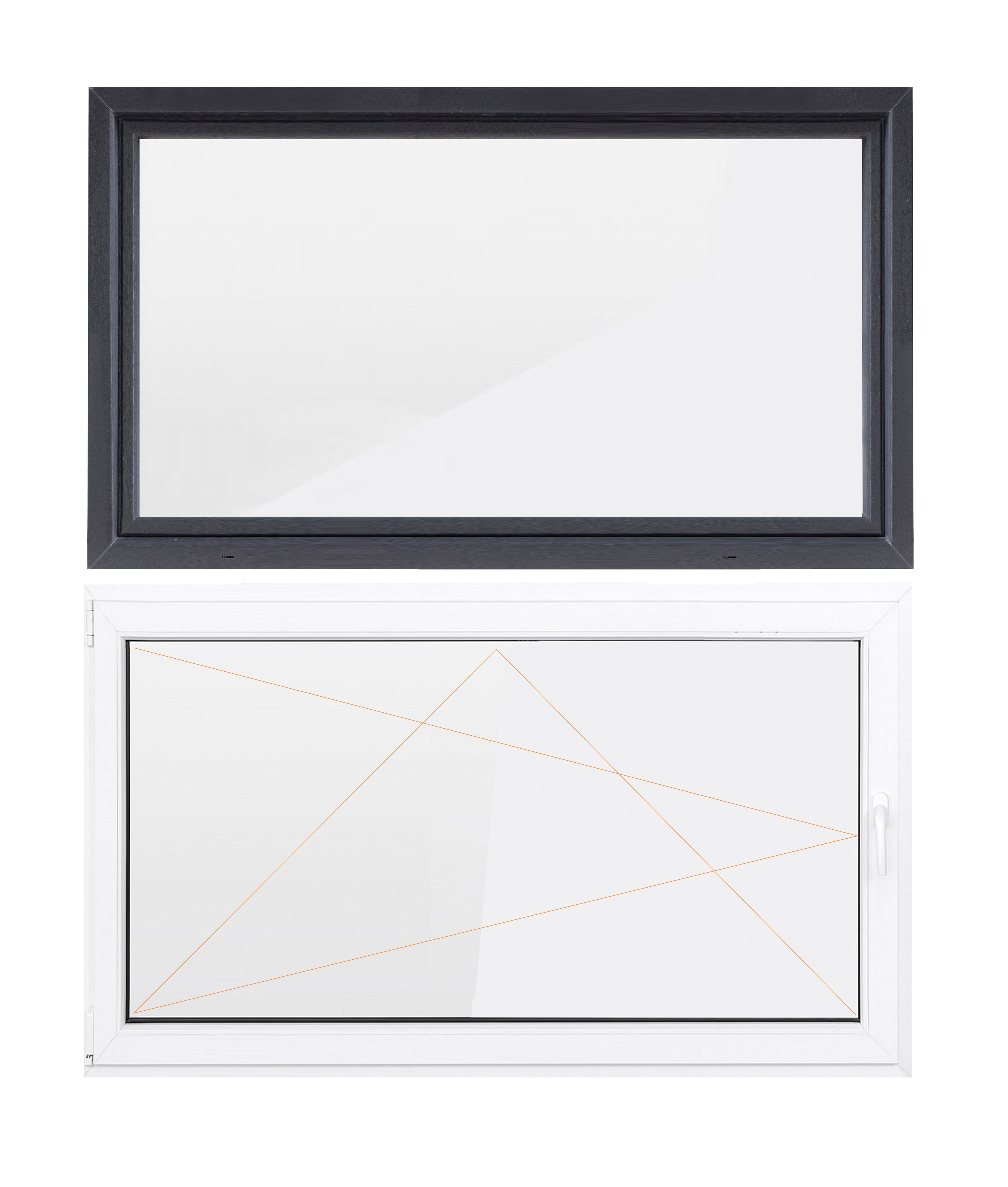 SN DECO GROUP Kellerfenster 1 Flügel, günstig online kaufen