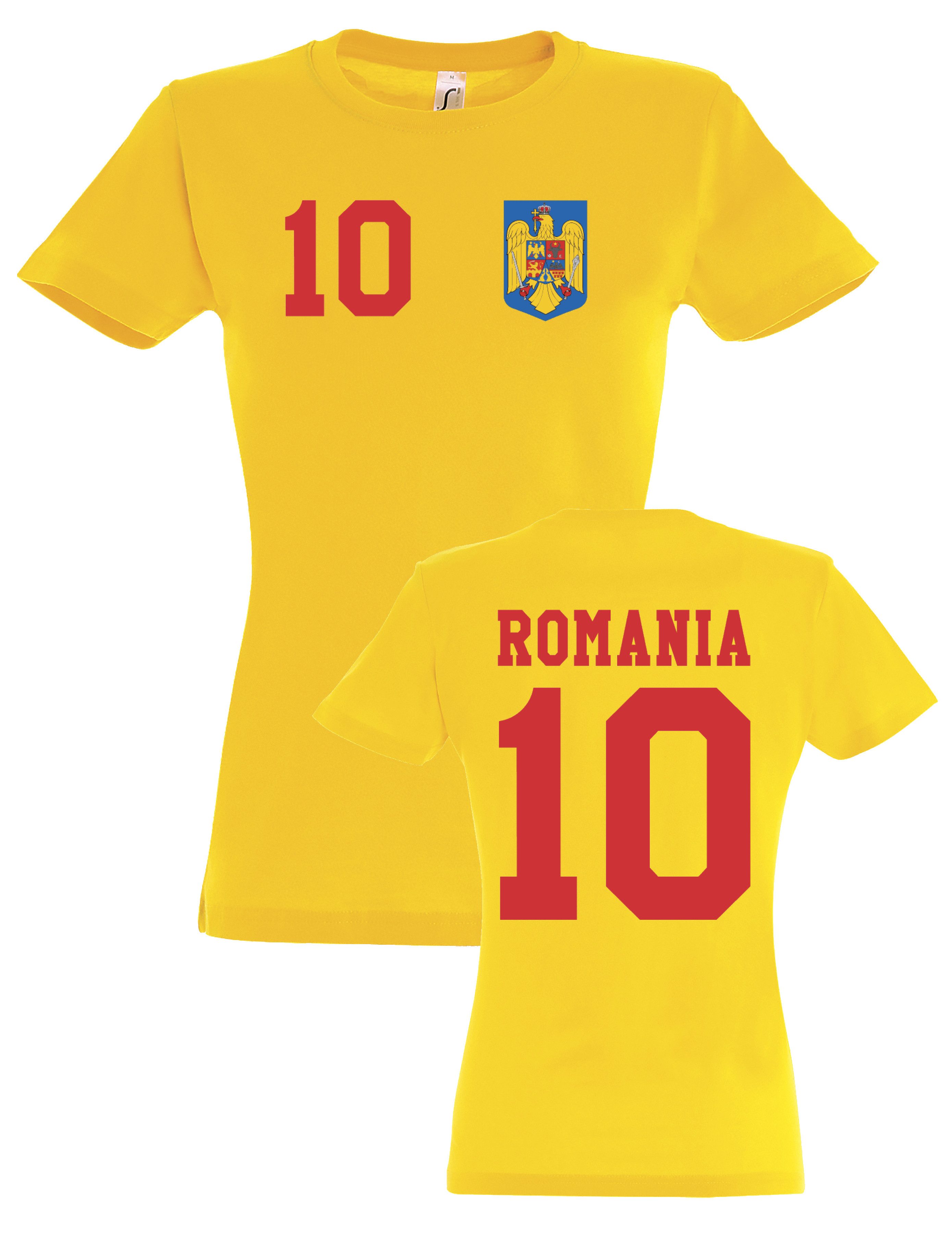 Youth Designz Print-Shirt "Romania" Damen T-Shirt günstig online kaufen