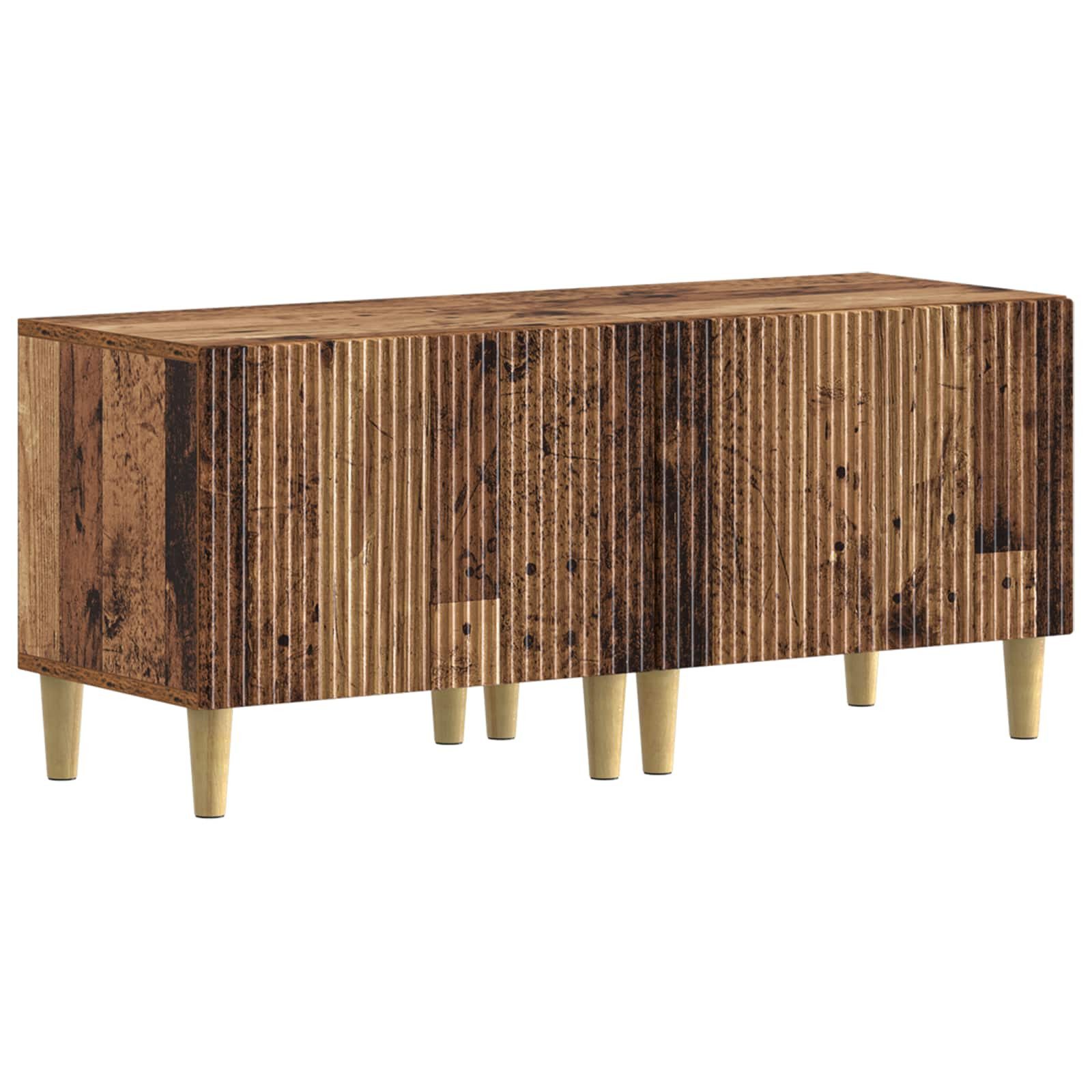 vidaXL TV-Schrank TV-Schrank Altholz Holzwerkstoff