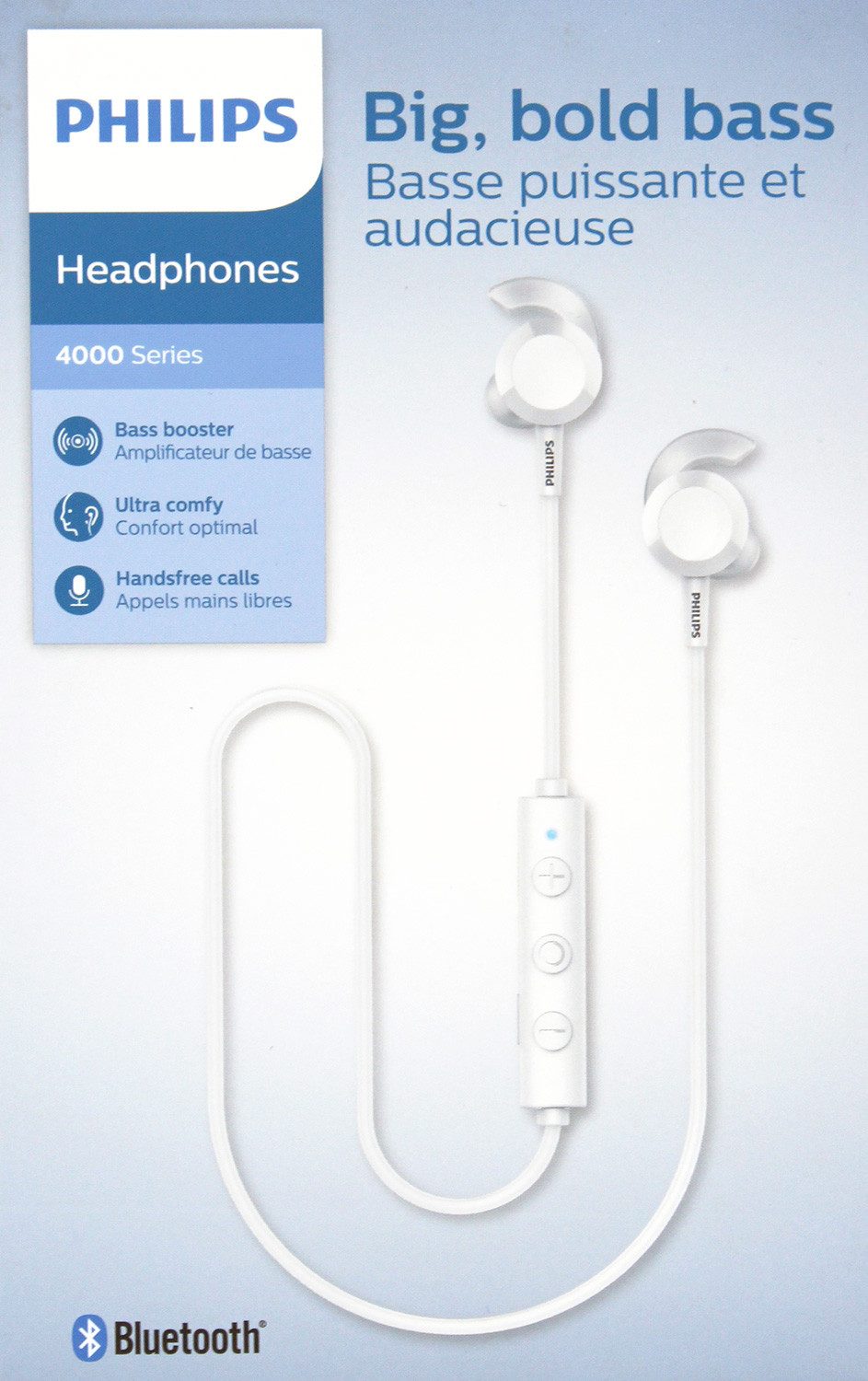 Philips Philips TAE4205WT/00 Kabellose In-Ear-Kopfhörer weiß Kopfhörer