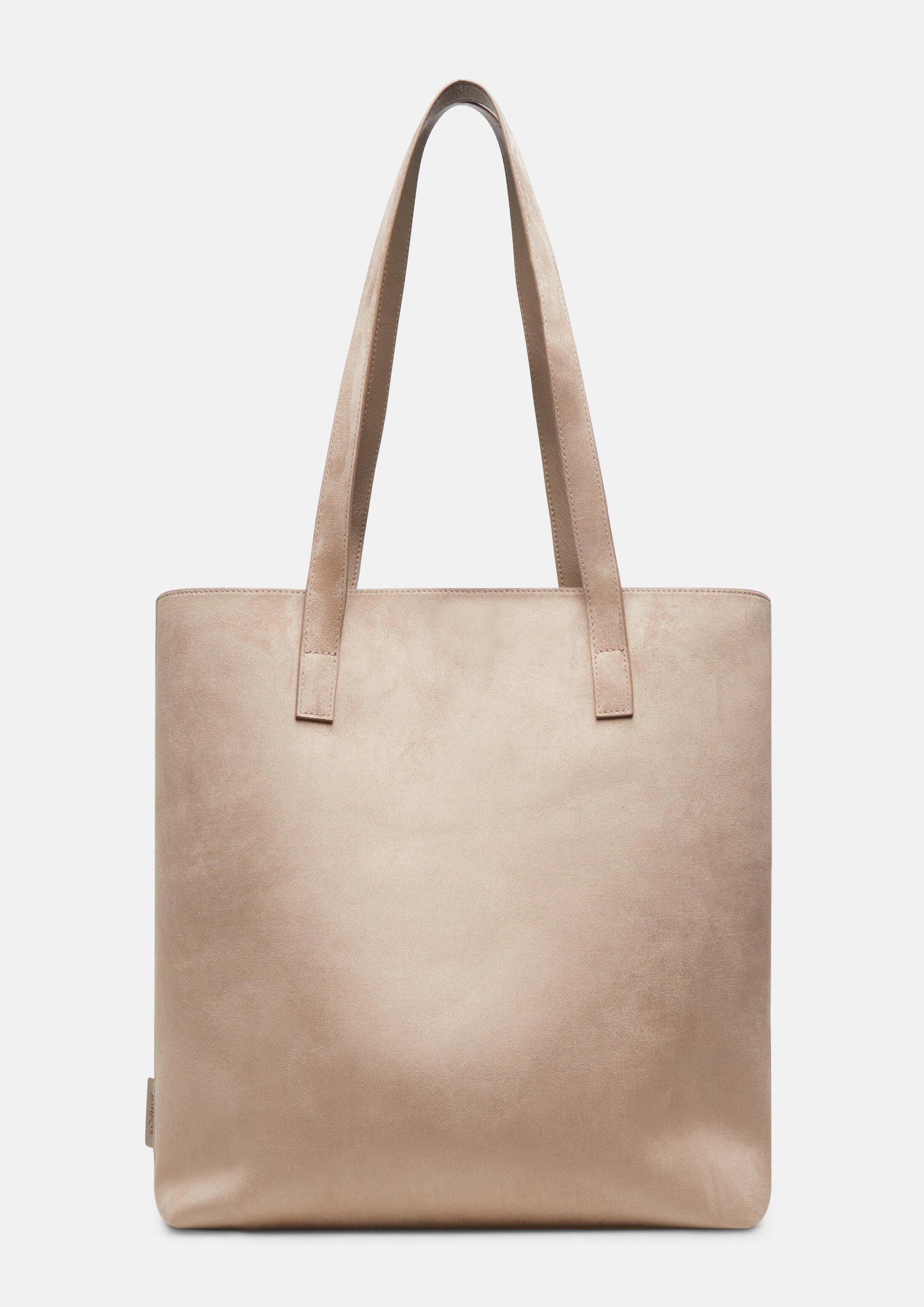 s.Oliver Schultertasche Tasche, Tasche mit Logo-Prägung und Kurztragehenkeln