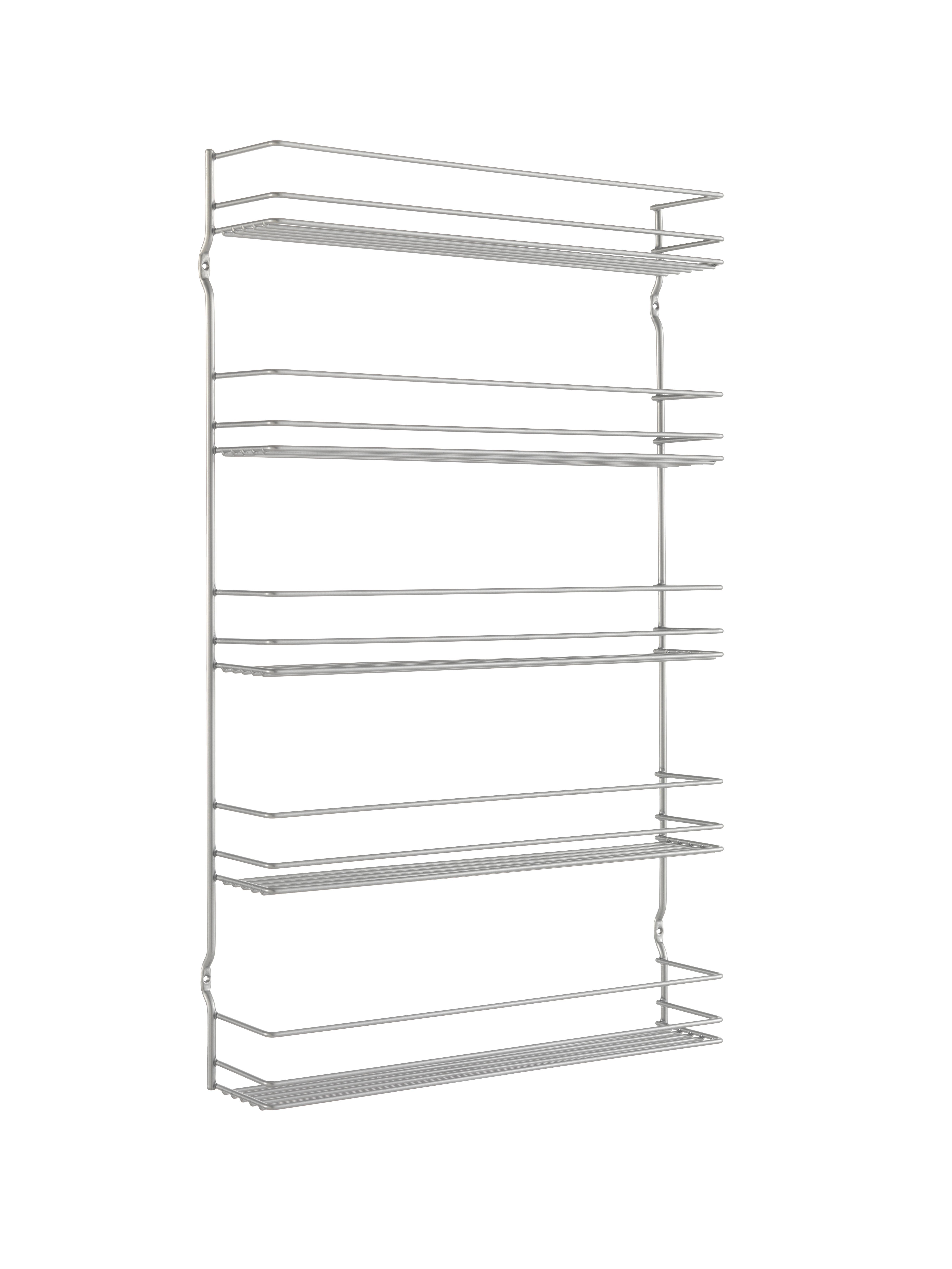 Gewürzregal, Metaltex 1-tlg., Etagen 5