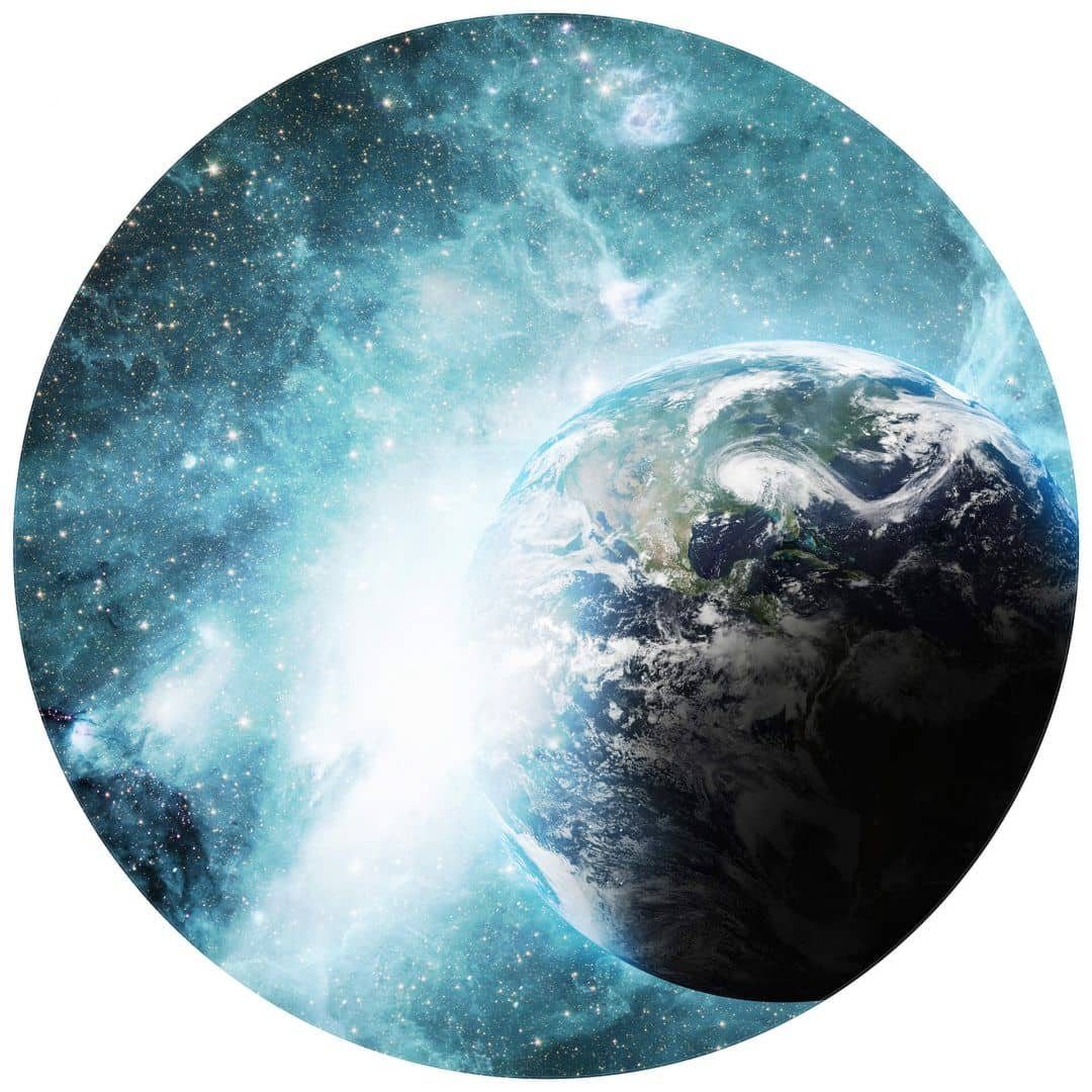 K&L Wall Art Fototapete Fototapete Planet Erde Sterne Galaxie Vliestapete R günstig online kaufen
