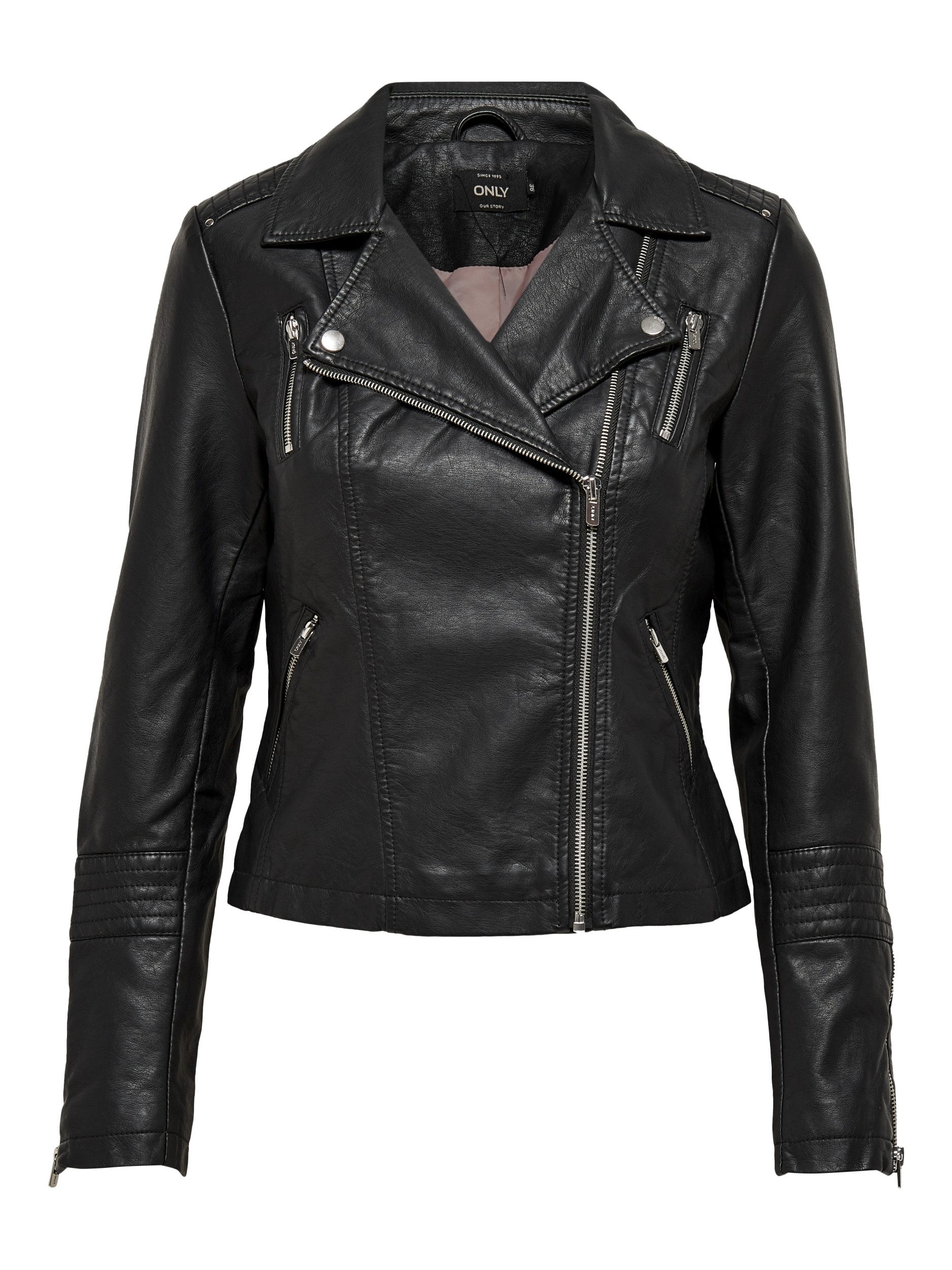 JDY Langjacke ONLGEMMA FAUX LEATHER BIKER günstig online kaufen